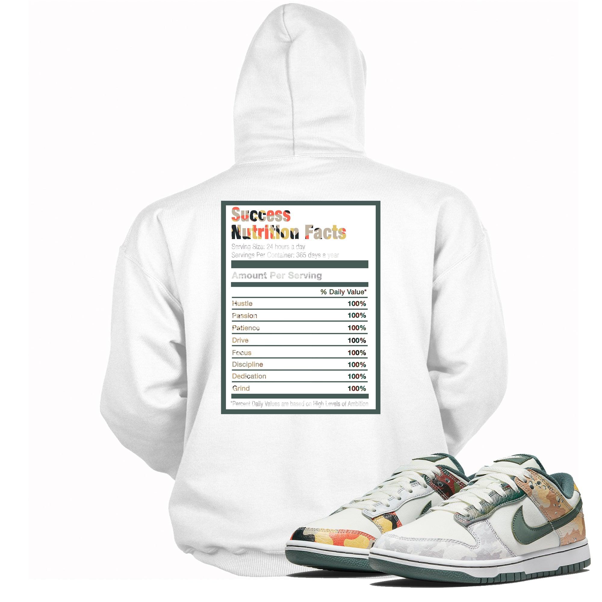 Success Nutrition Hoodie Nike Dunk Low Sail Multi-Camo photo