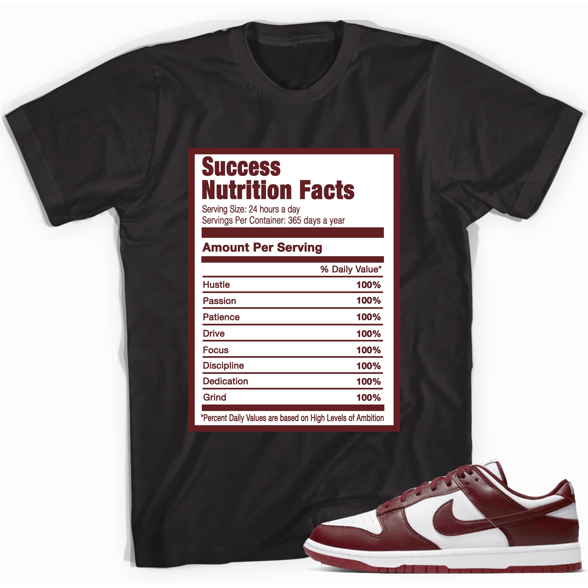 Success Nutrition Shirt Nike Dunk Low Team Red photo