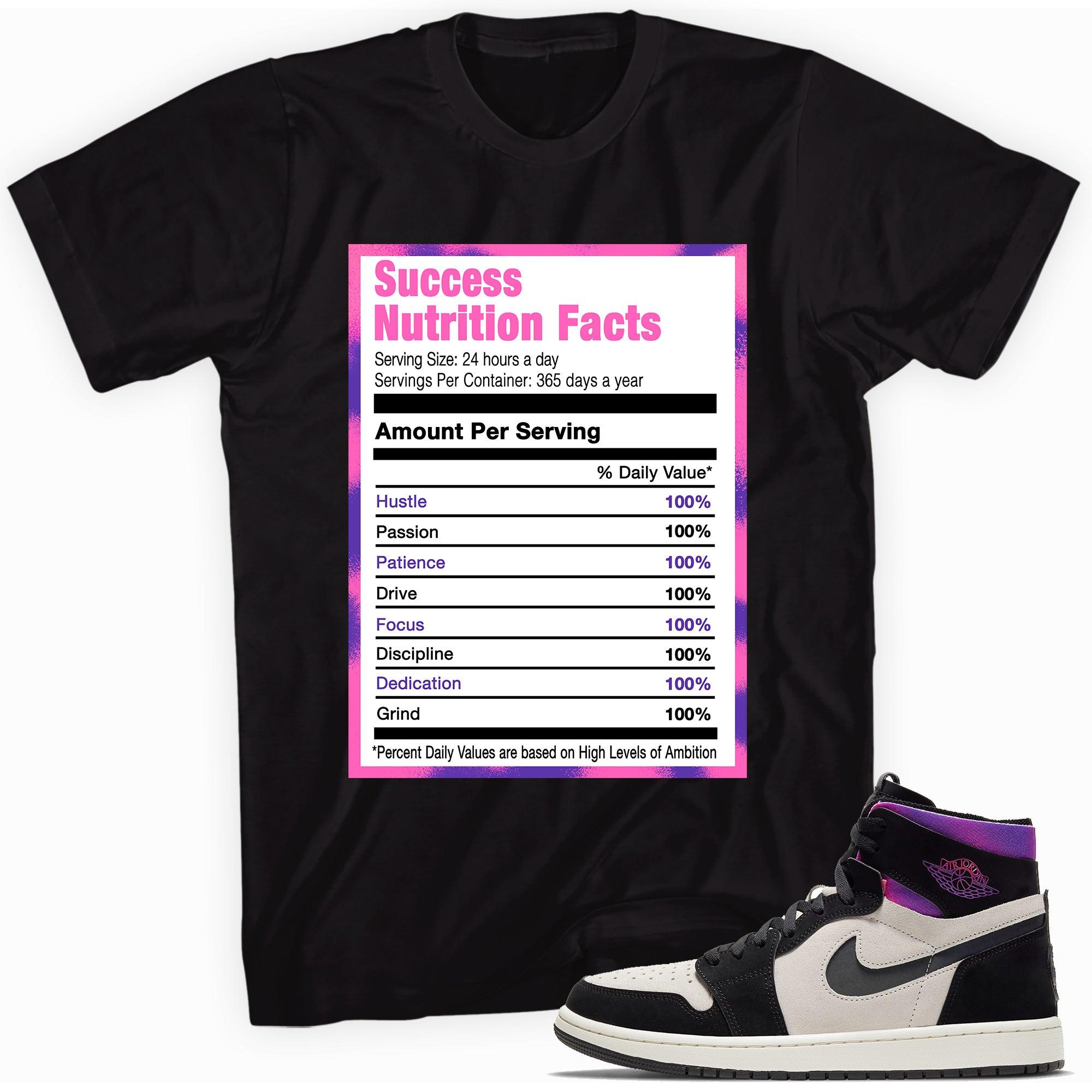 Success Nutrition Tee PSG X Nike Air Jordan 1 Zoom Comfort Sneakers photo