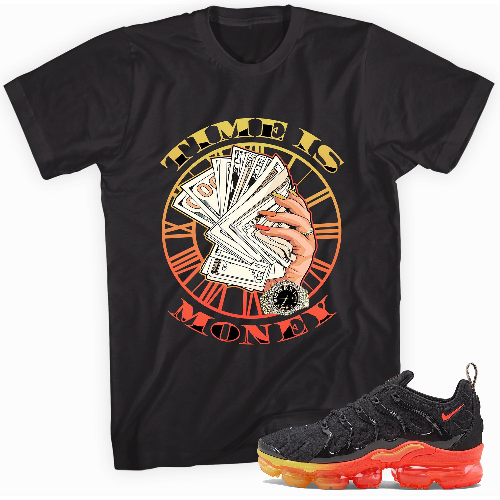 Black Time is Money Shirt VaporMax Plus Fresh photo