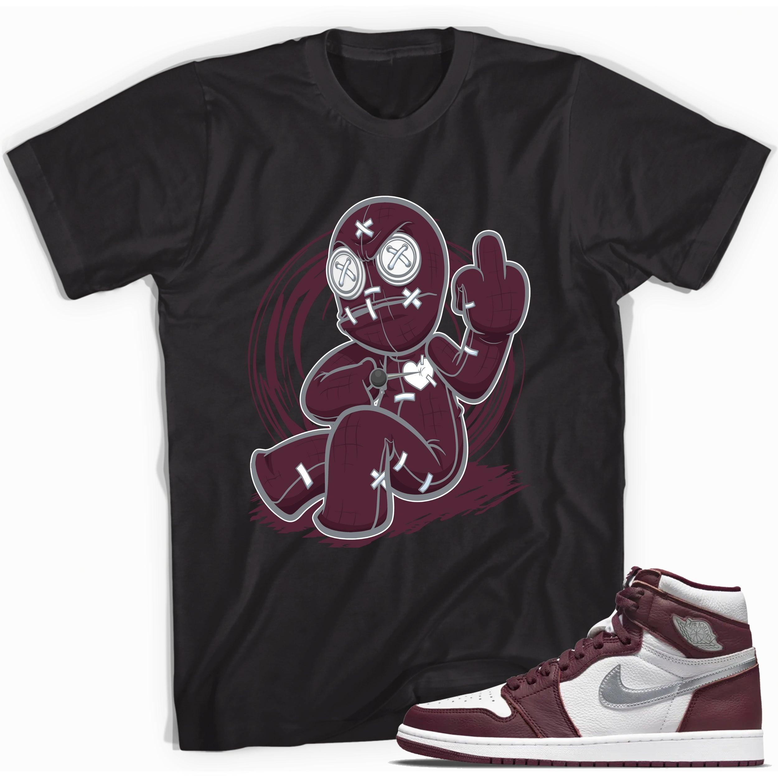 Voodoo Doll Shirt AJ 1 Bordeaux photo