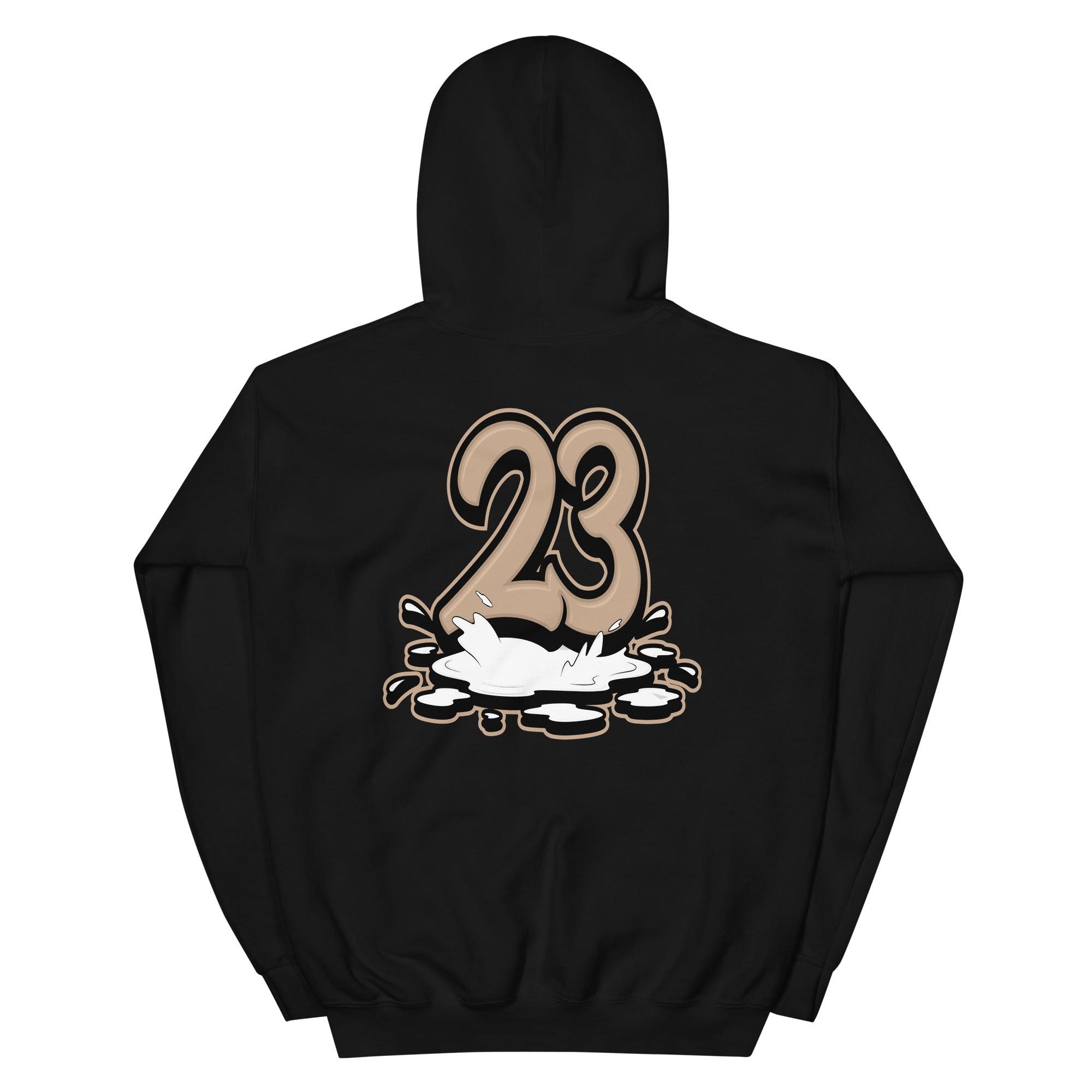 Black 23 Melting Hoodie AJ 1 Low Desert photo