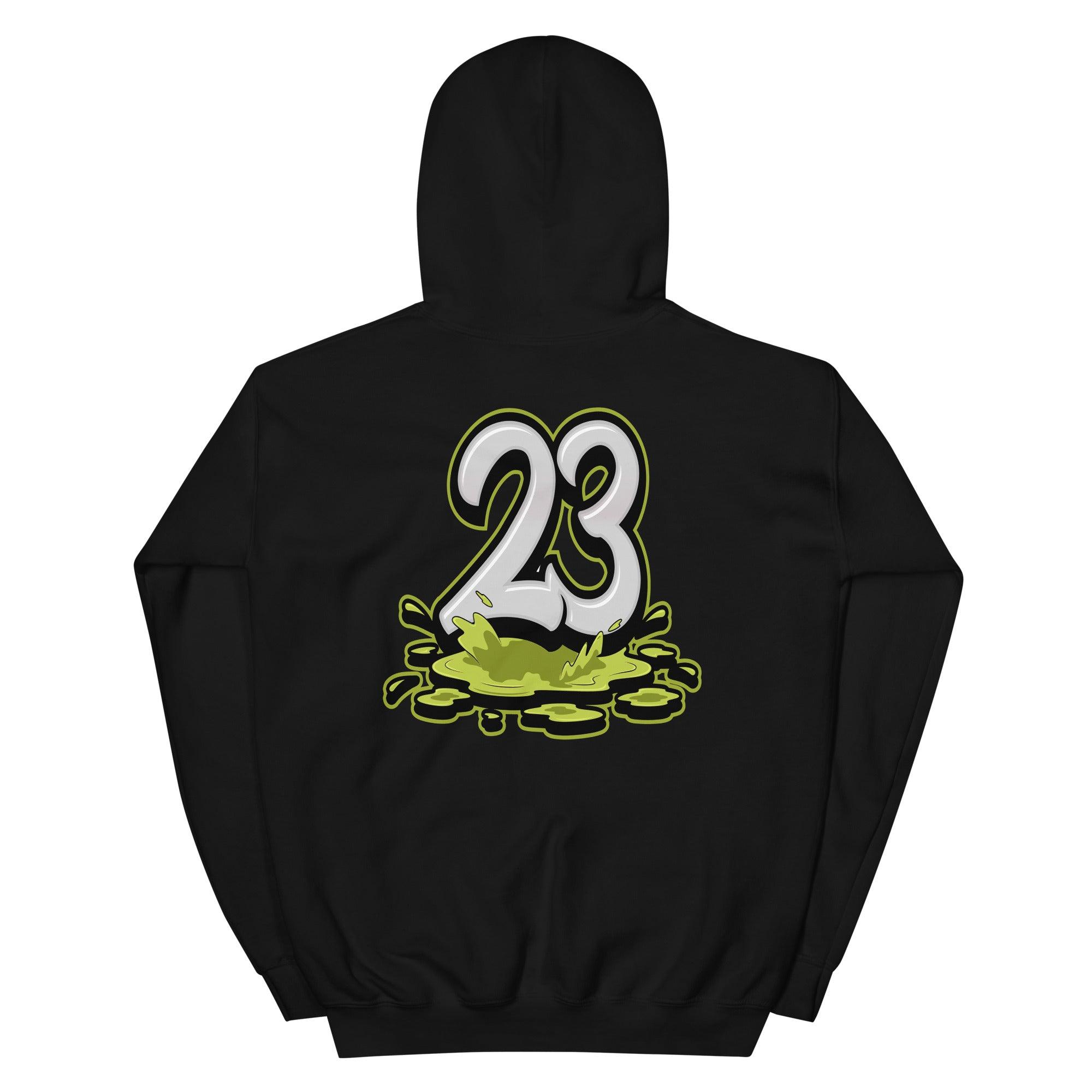 Black 23 Melting Hoodie AJ 1 Low Snakeskin Vivid Green photo