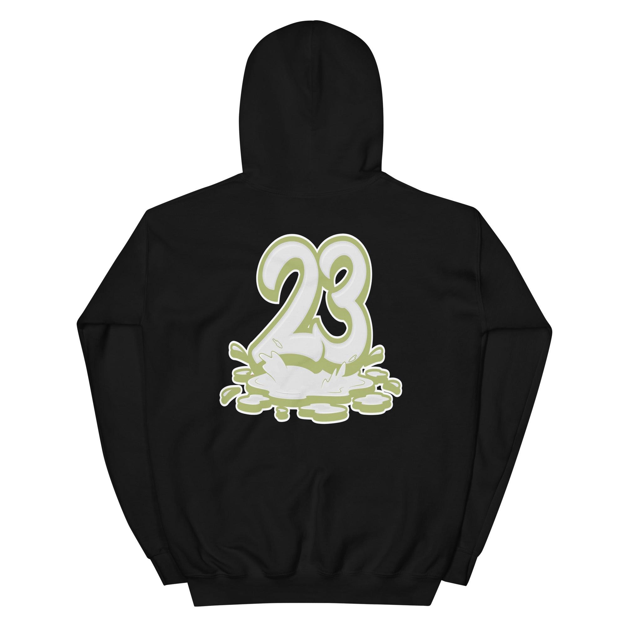 Black 23 Melting Hoodie AJ 1 Mid Green Python photo