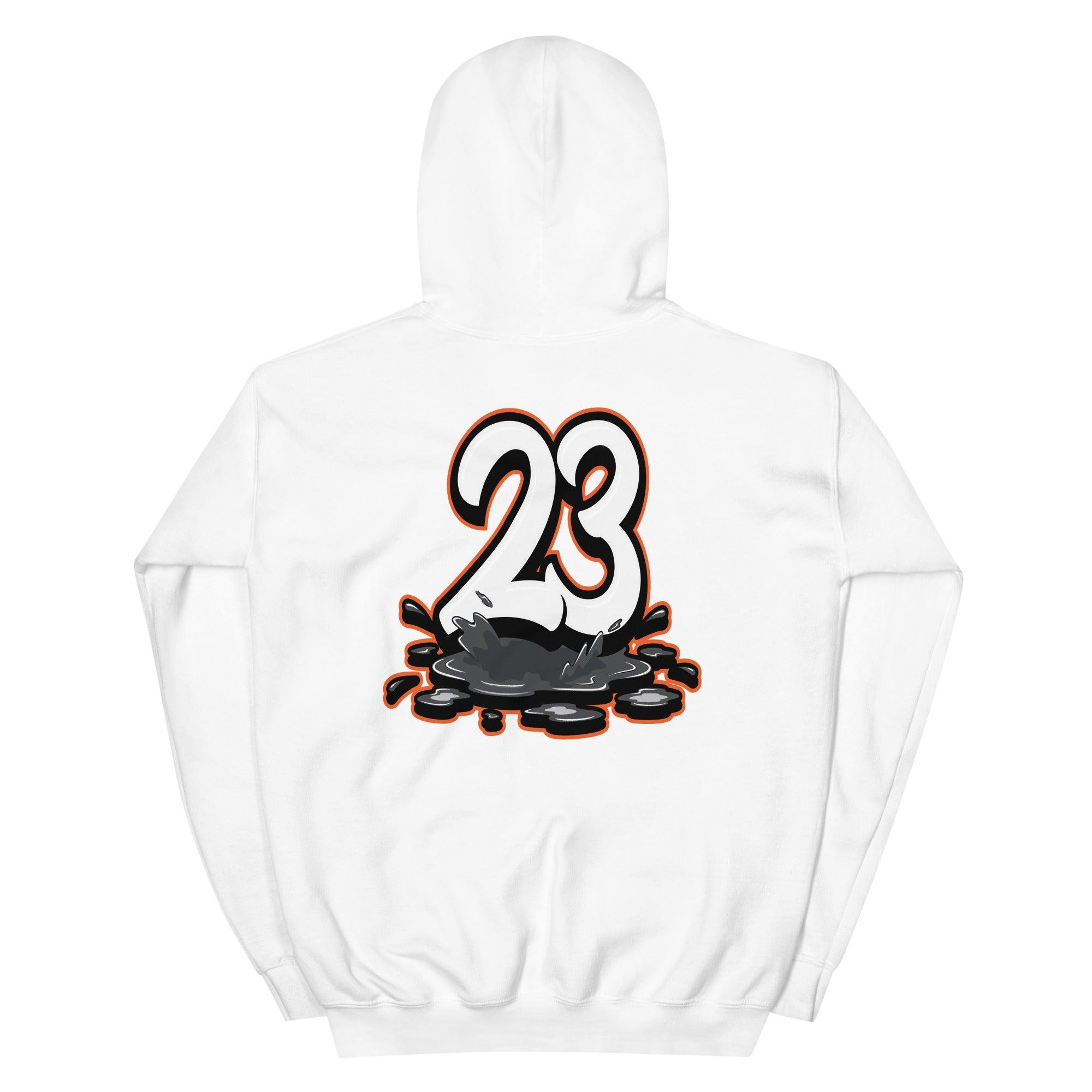 White 23 Melting Hoodie Air Jordan 1 OG Stash photo