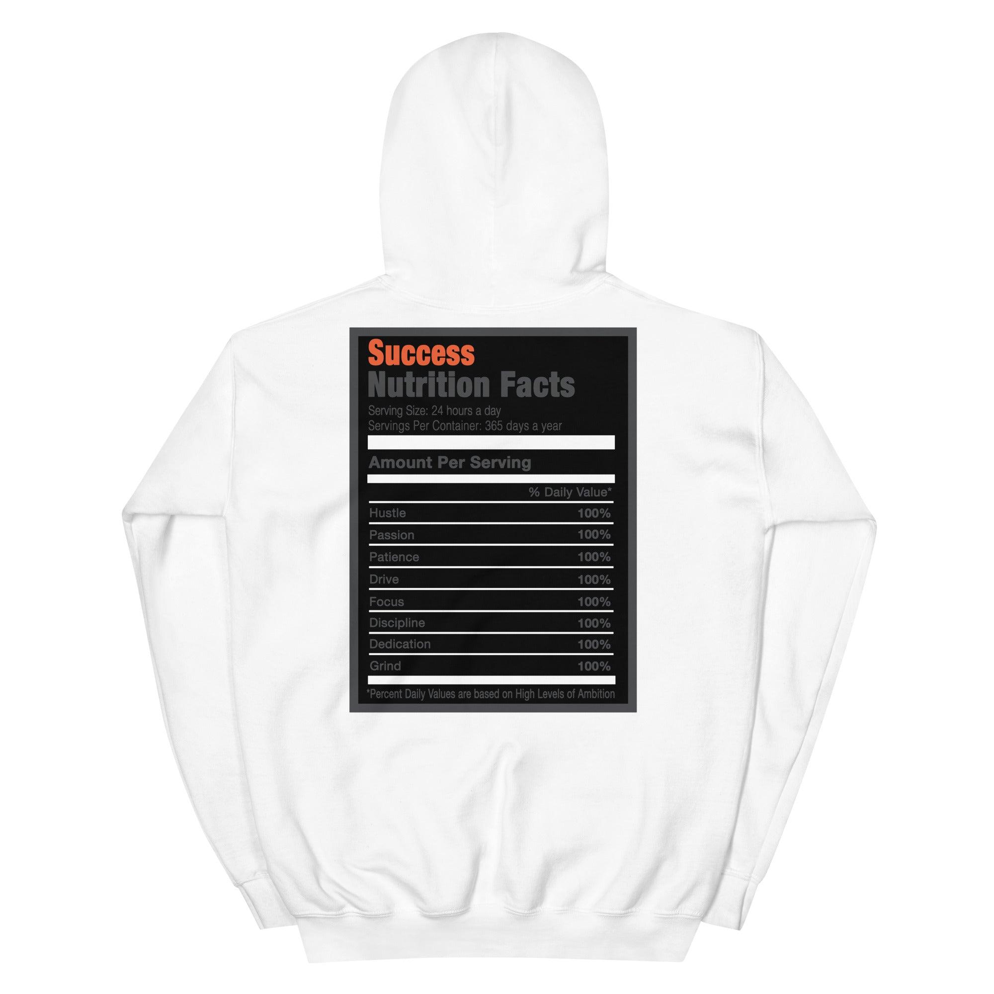 White Success Nutrition Hoodie Air Jordan 1 OG Stash photo