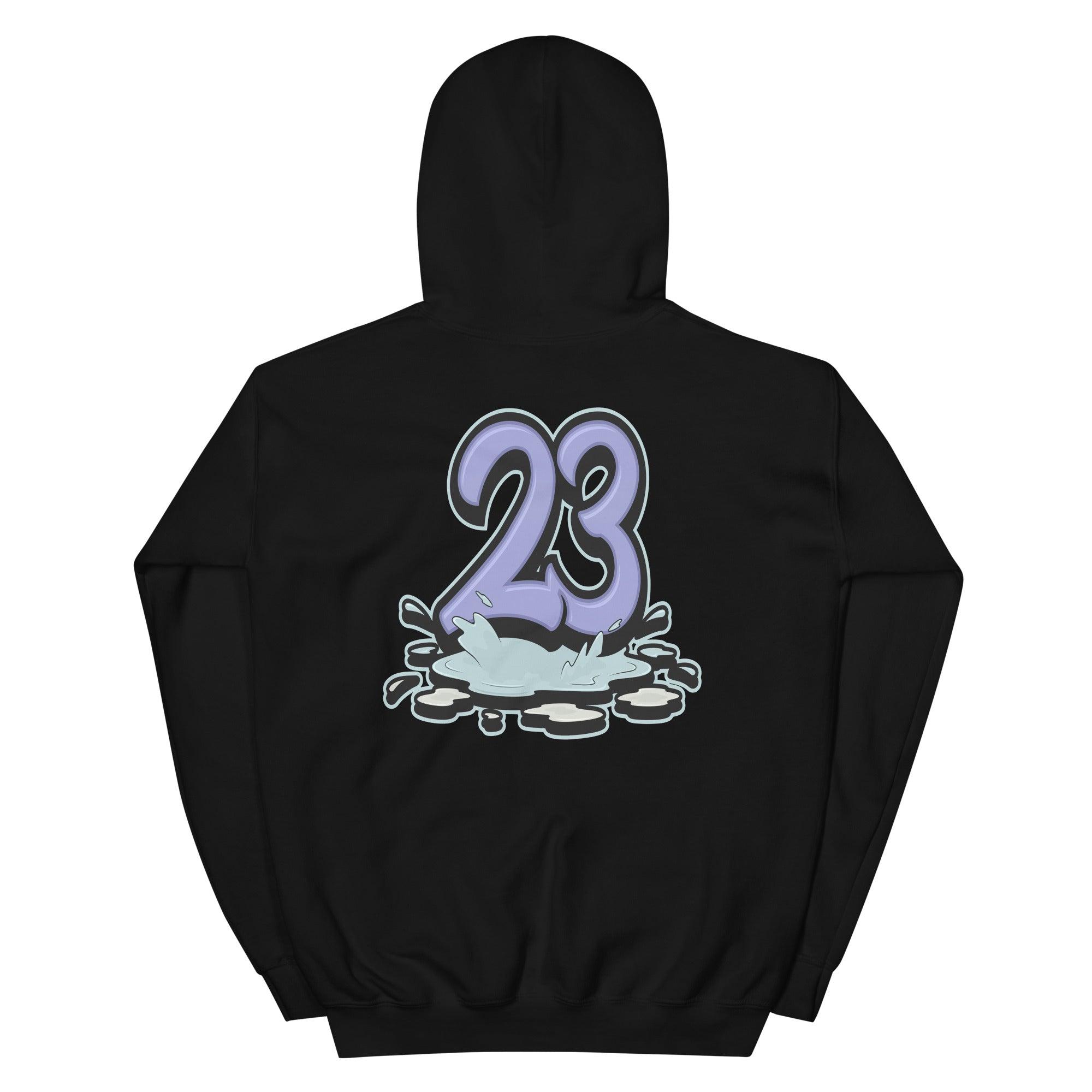 Black 23 Melting Hoodie AJ 1 SWITCH Purple Pulse photo
