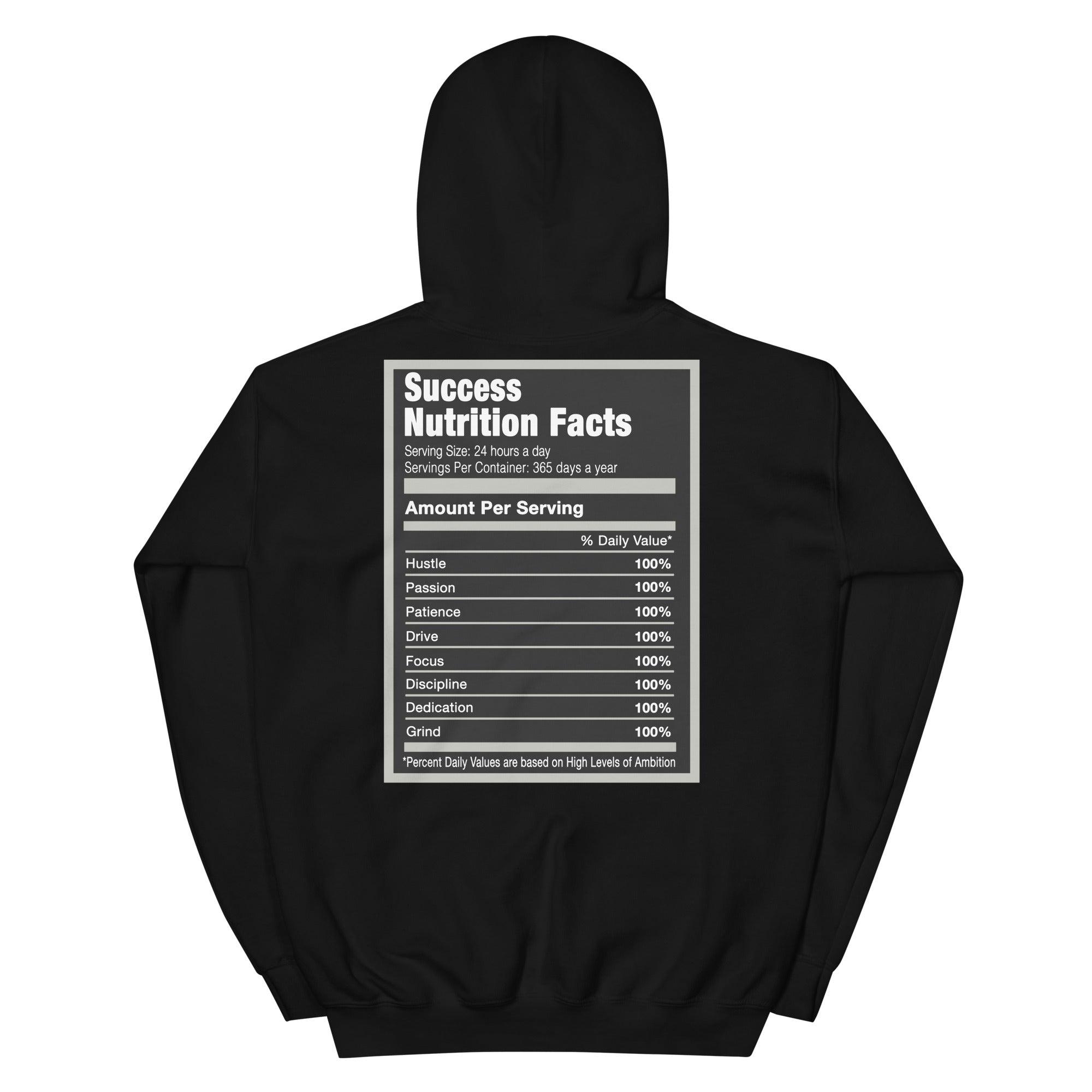 Black Success Nutrition Hoodie AJ 11 Retro Jubilee photo