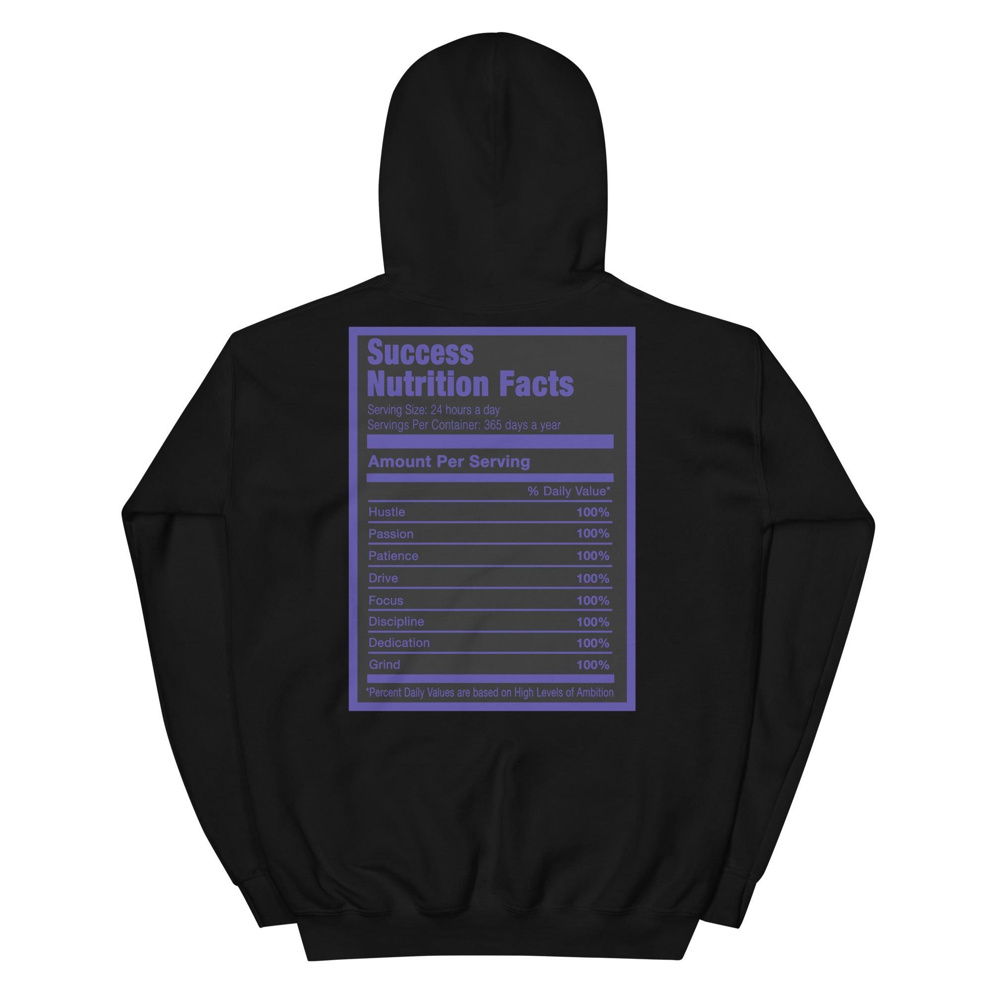 Success Nutrition Hoodie AJ 12 Retro Black Dark Concord Sneakers photo