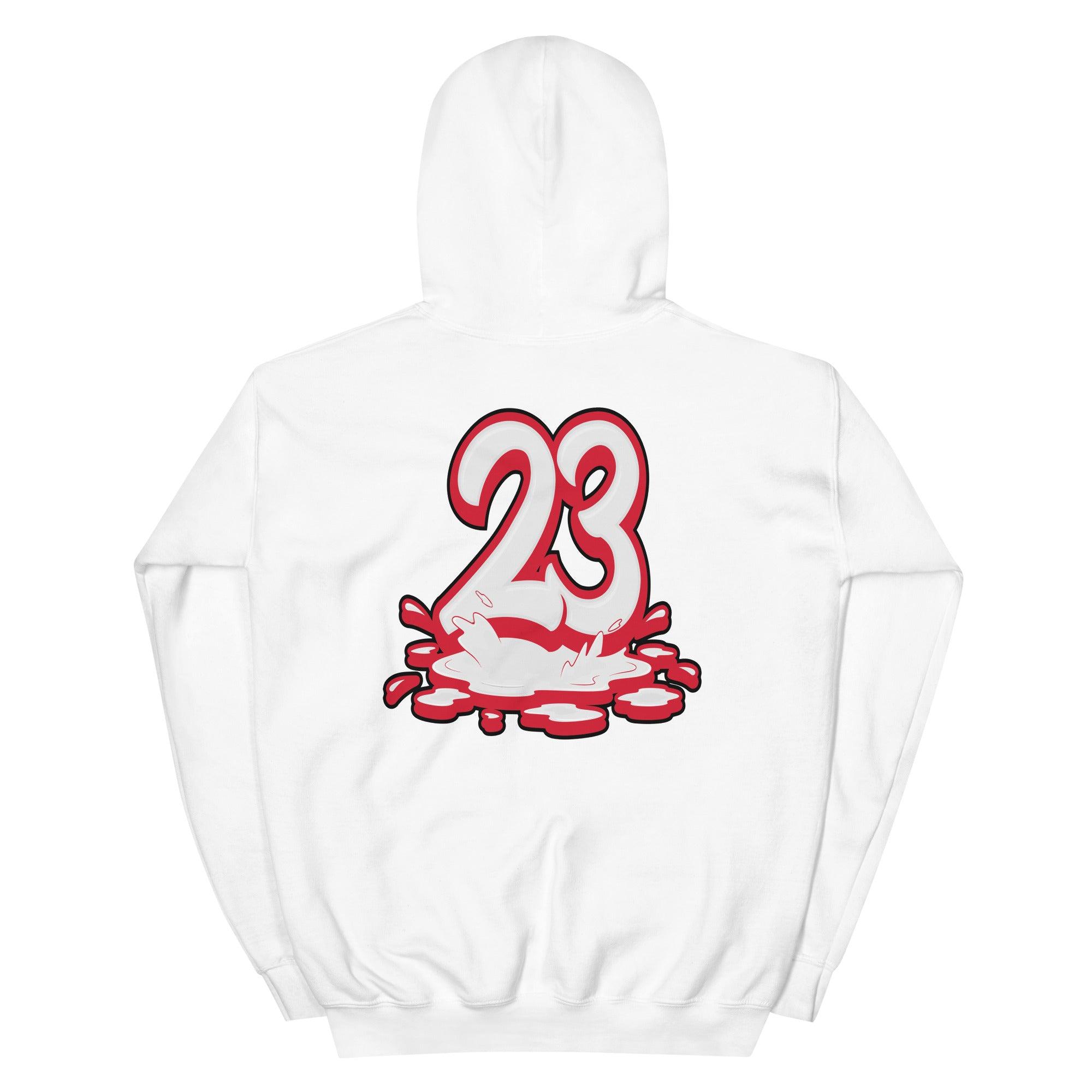 White 23 Melting Hoodie Air Jordan 12 Twist photo