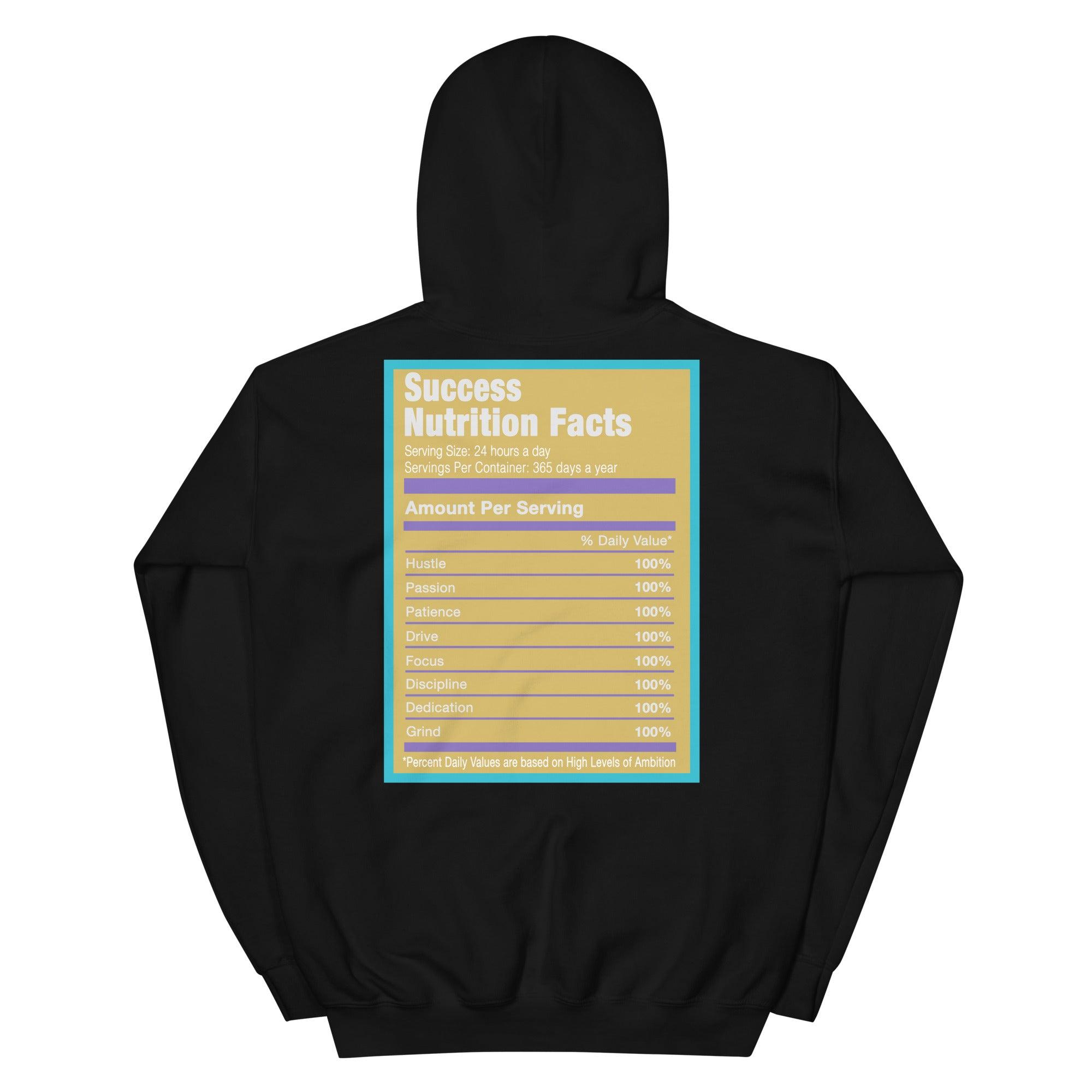 Black Success Nutrition Hoodie AJ 4 Retro SP 30th Anniversary Union Desert Moss photo