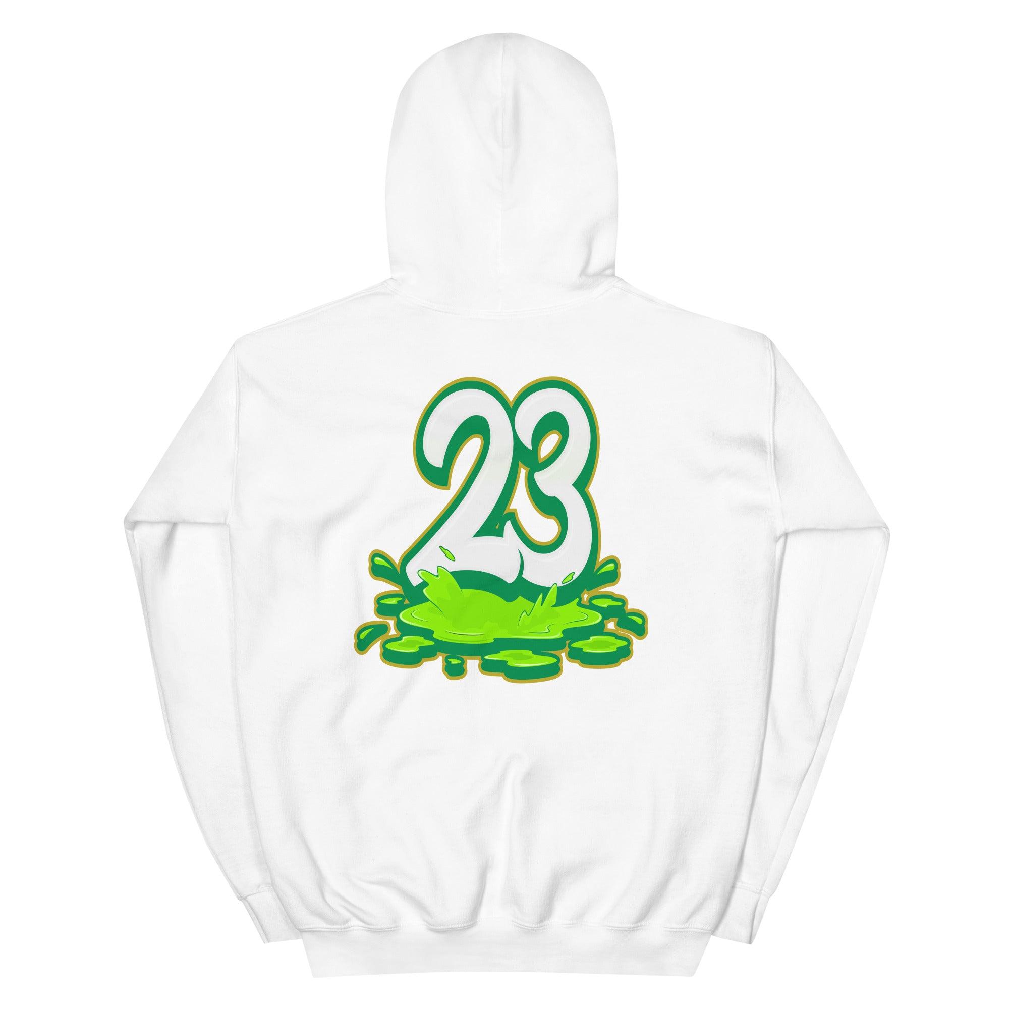 White 23 Melting Hoodie Air Max 90 St Patricks Day photo
