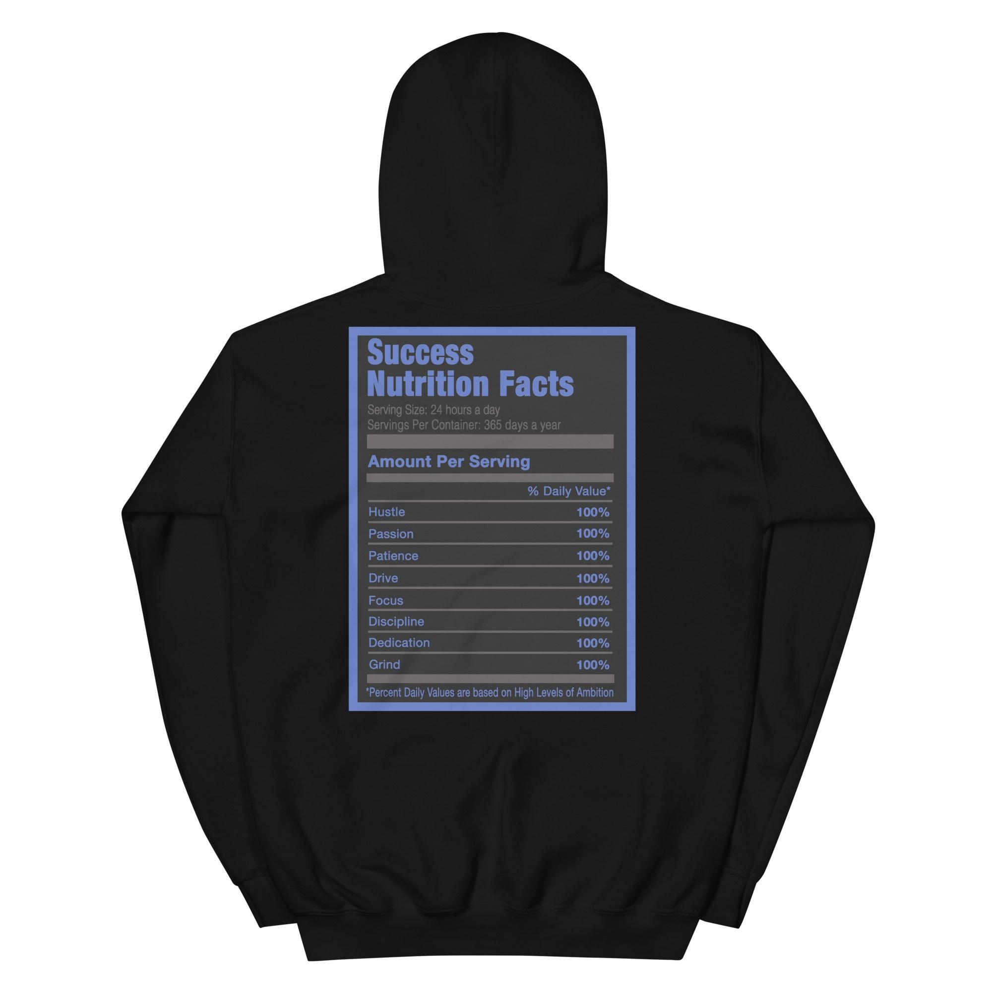 Black Success Nutrition Hoodie Yeezy Boost 350 V2 Dazzling Blue photo