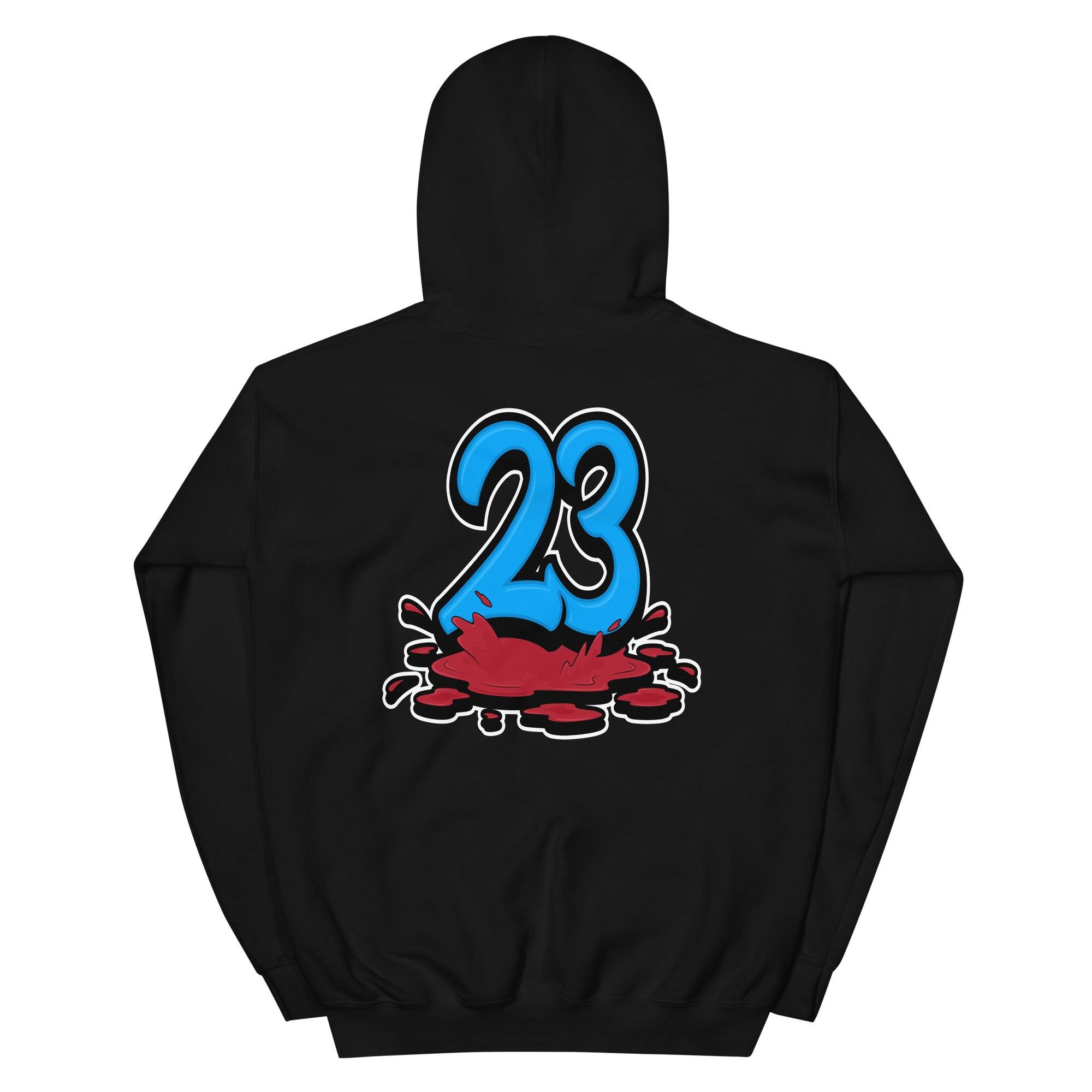 Black 23 Melting Hoodie AJ 1 Retro High OG Fearless photo