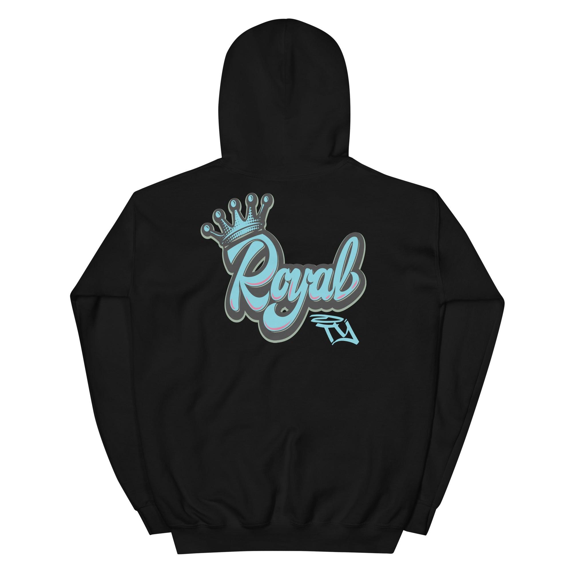 Black Royal Hoodie Nike LeBron 8 South Beach 2021 photo