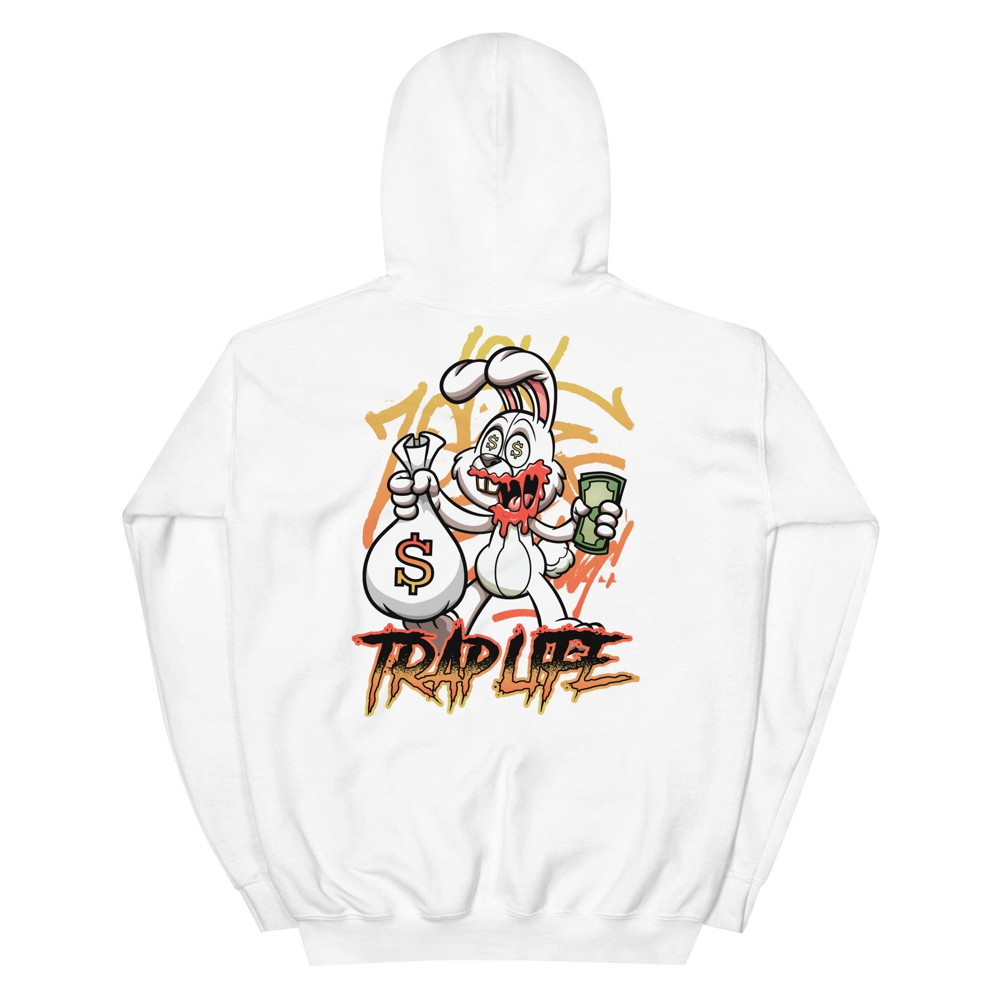 White Trap Life Hoodie VaporMax Plus Fresh photo