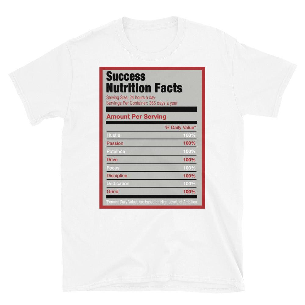 White Success Nutrition Shirt AJ 1 Retro High Light Smoke Grey photo