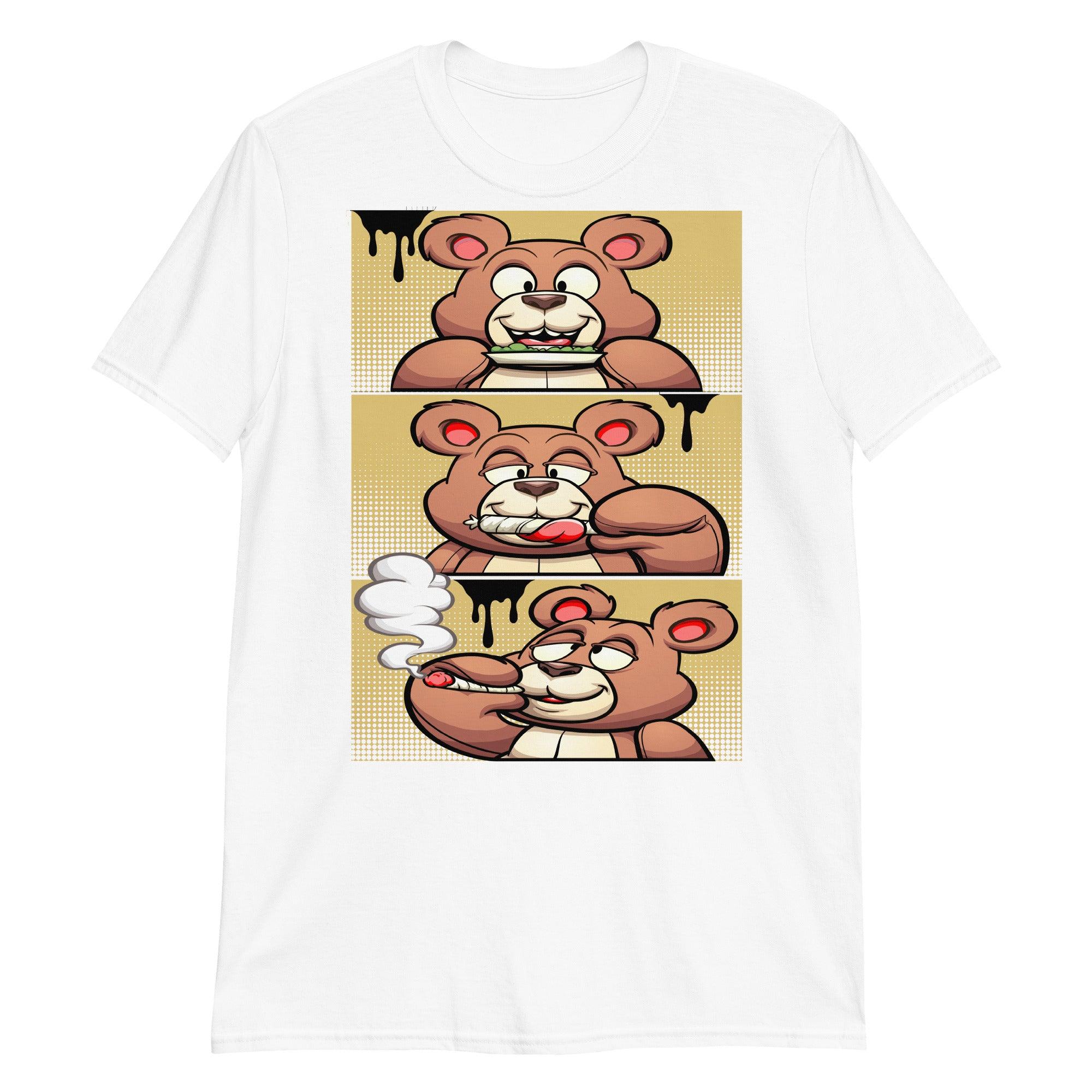 White Roll It Shirt AJ 1 Retro High Pollen photo