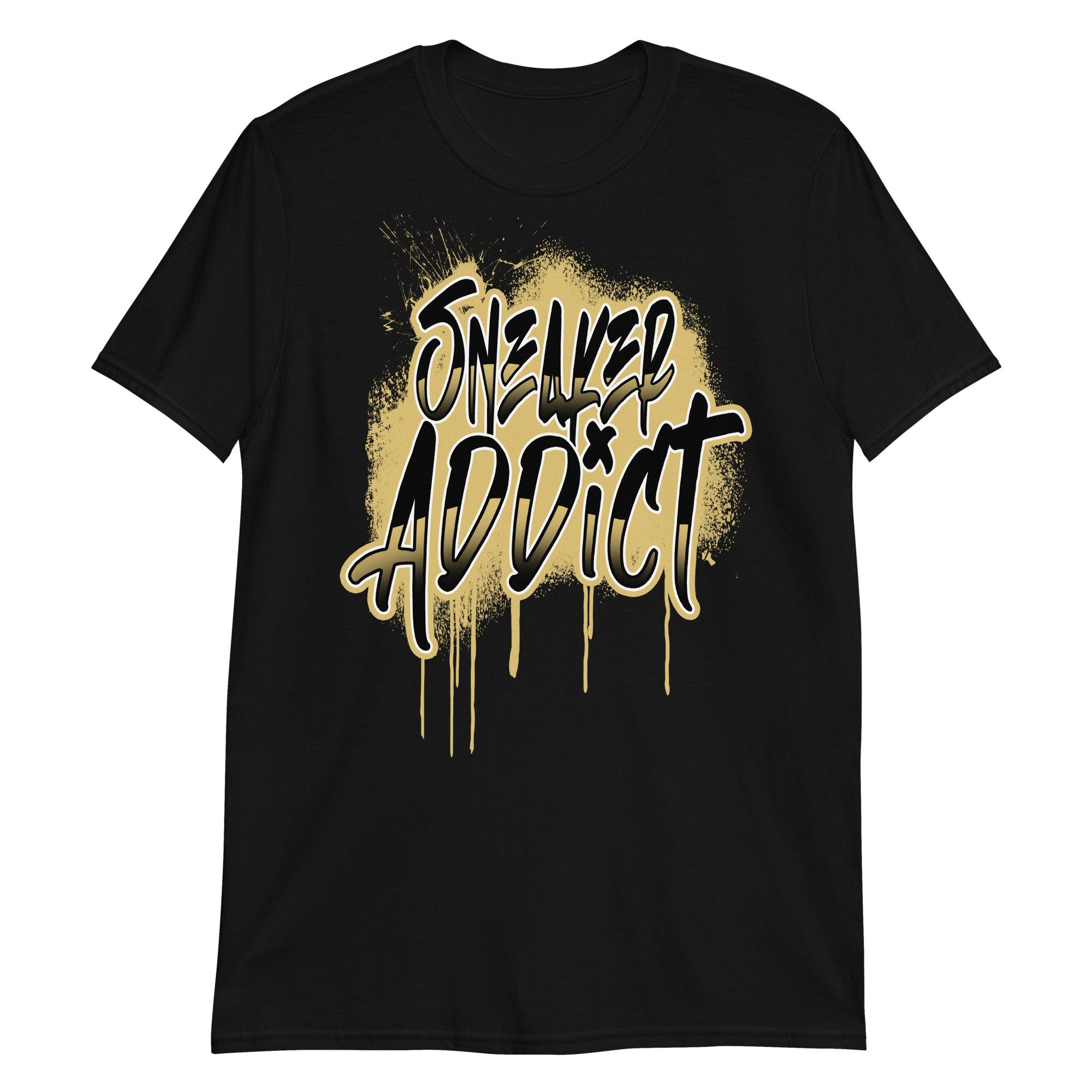 Black Sneaker Addict Shirt Air Jordan 1 Retro High Pollen photo