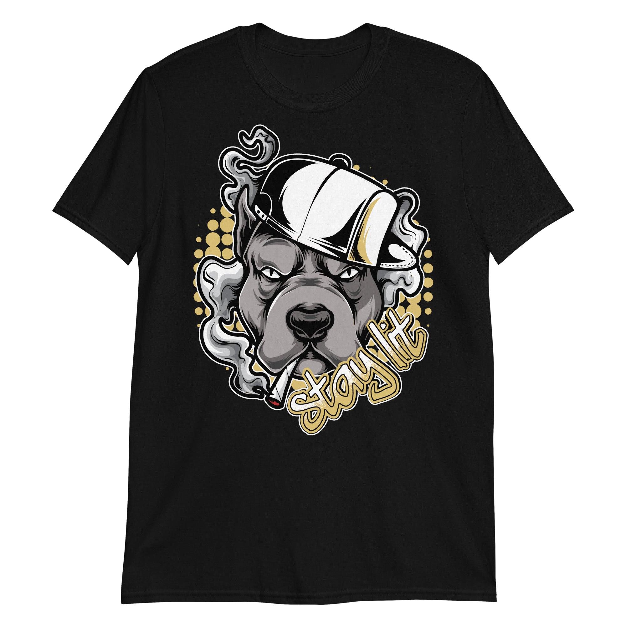 Black Stay Lit Shirt AJ 1 Retro High Pollen photo