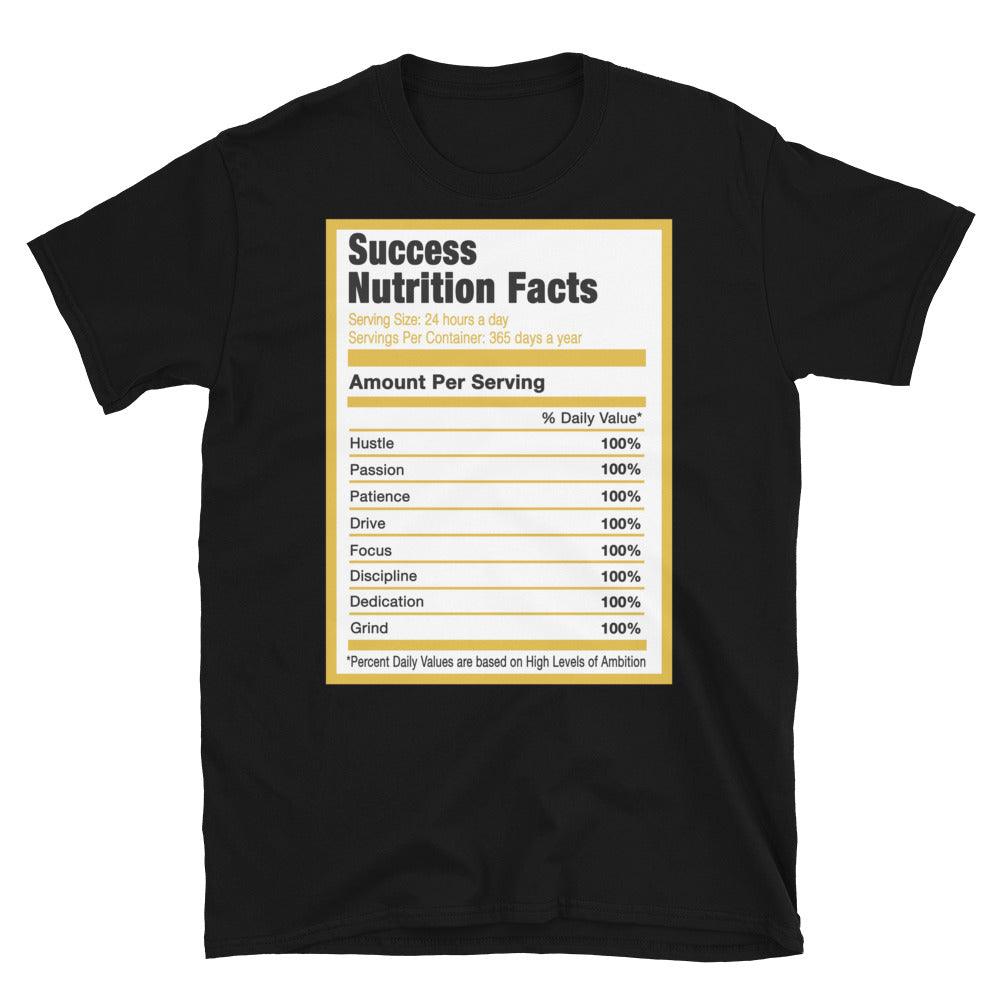 Black Success Nutrition Shirt AJ 1 Retro High OG Taxi photo