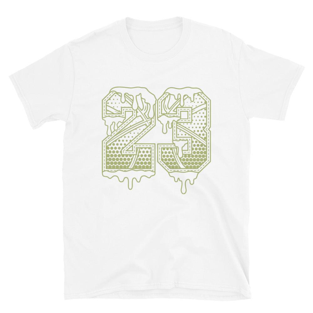 White 23 Ball Shirt AJ 1 Mid Green Python photo