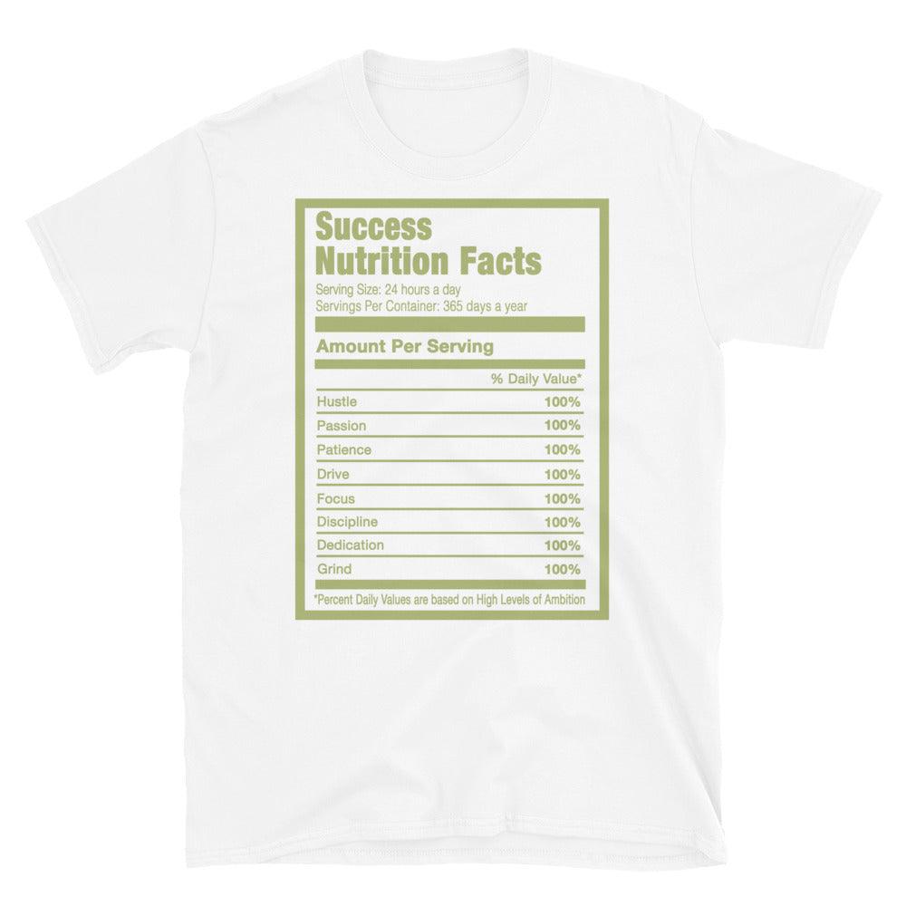 White Success Nutrition Shirt AJ 1 Mid Green Python photo