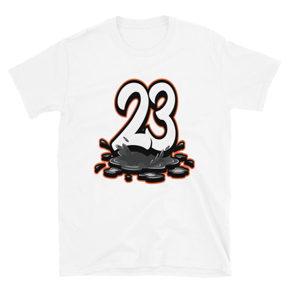 White 23 Melting Shirt Air Jordan 1 OG Stash photo