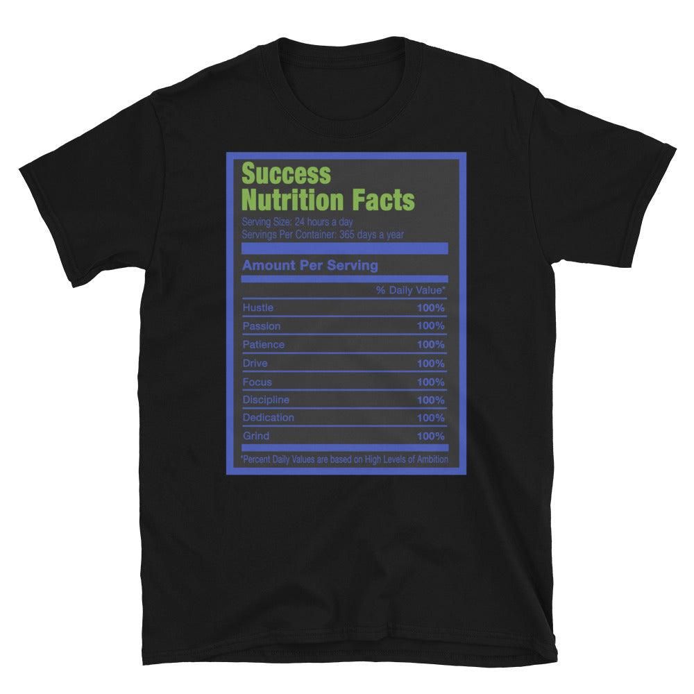 Black Success Nutrition Shirt AJ 13 Hyper Royal photo
