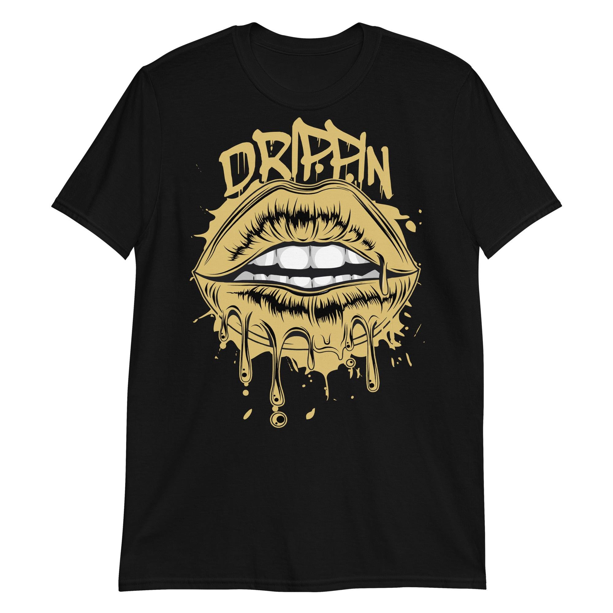 Drippin Lips Shirt AJ 1s Retro High Pollen Sneakers photo