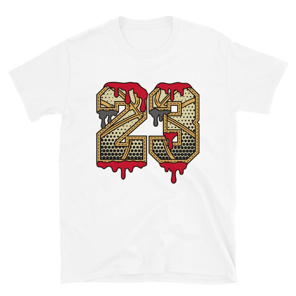 Number 23 Ball Shirt AJ 5 Off White Sail photo