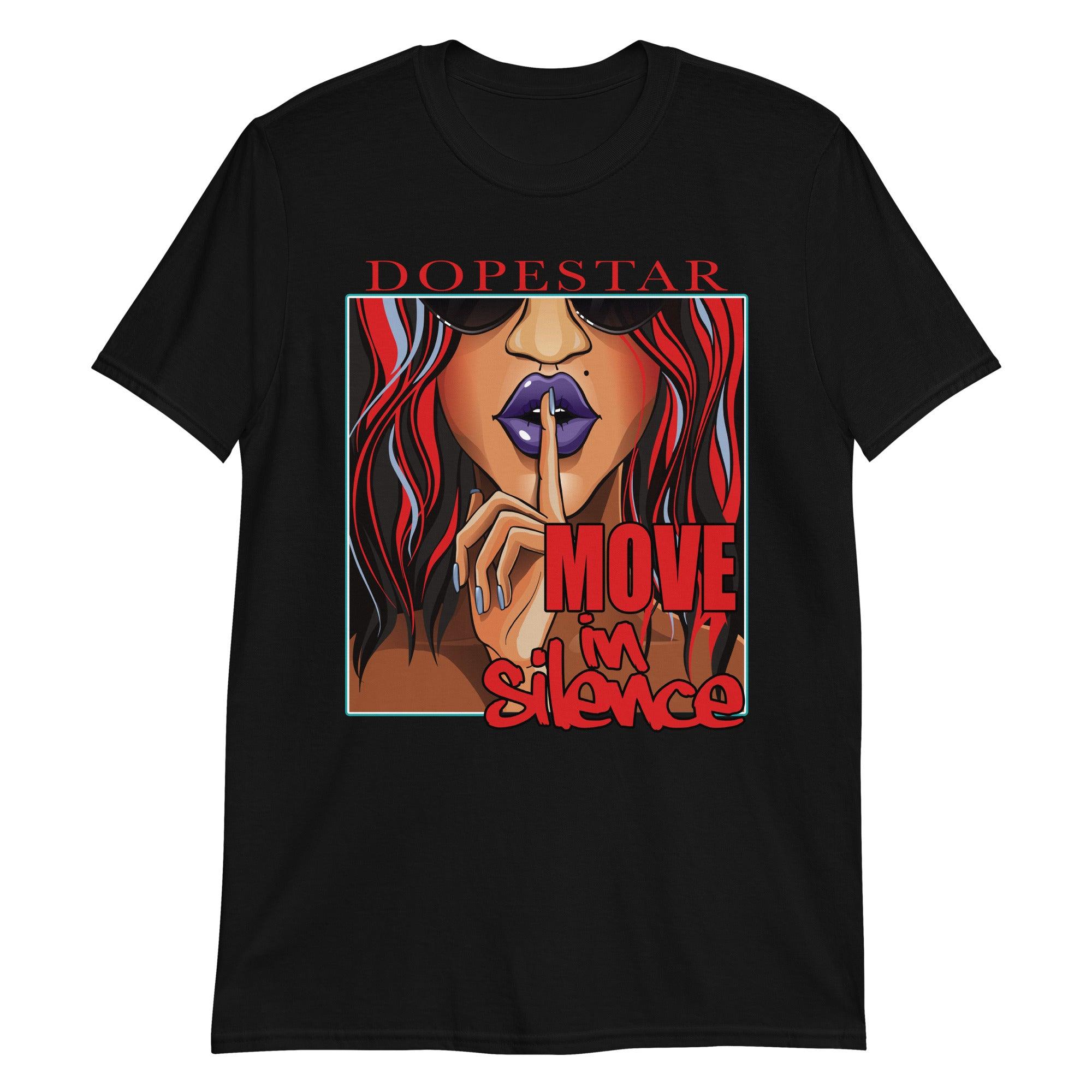 Black Move In Silence Shirt AJ 5 Top 3 photo