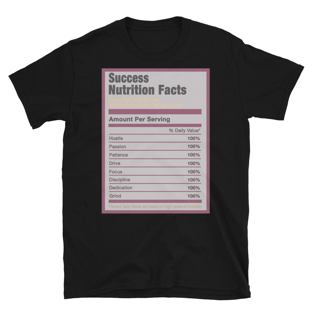 Black Success Nutrition Facts Shirt AJ 6 Bordeaux photo