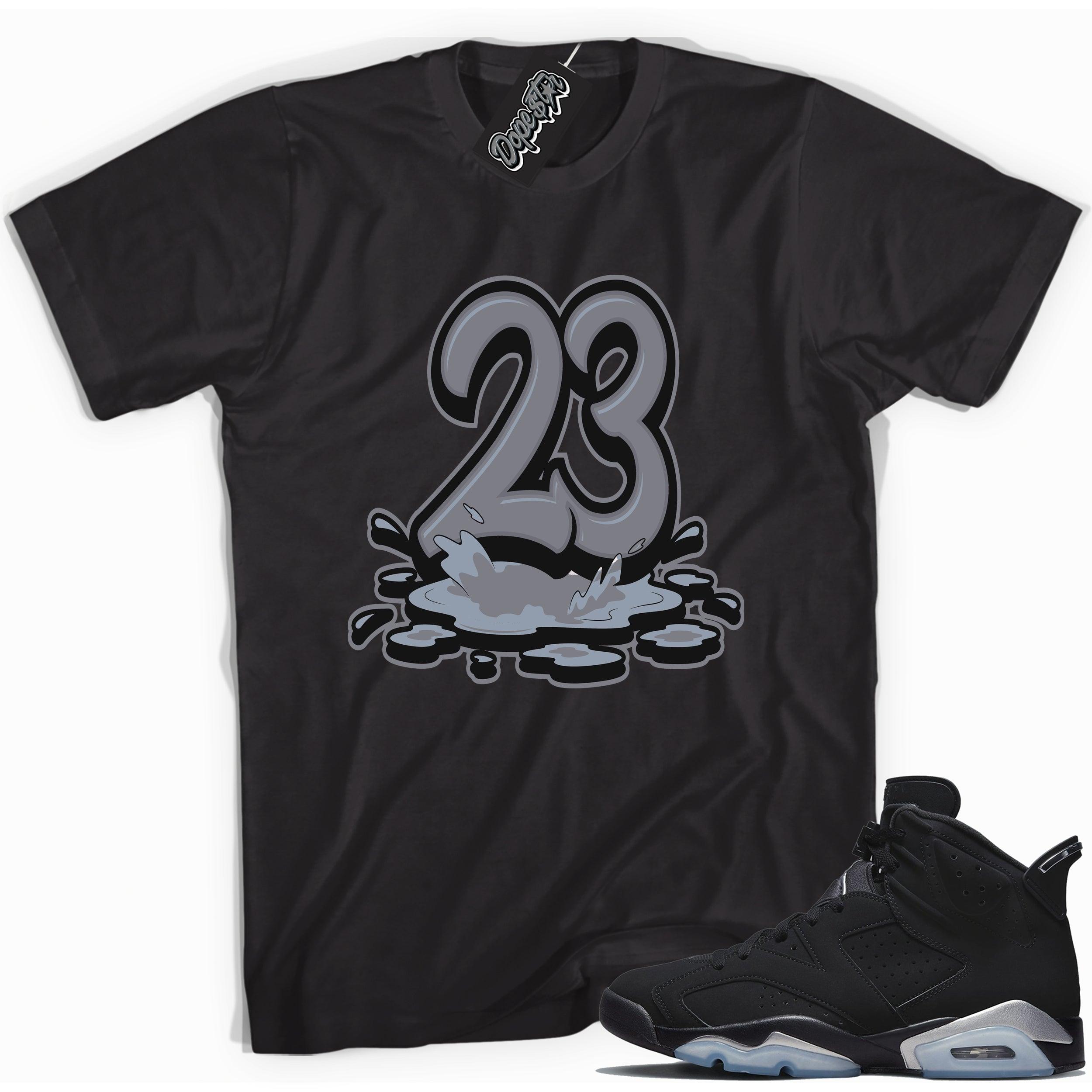 23 Melting Shirt AJ 6 Retro Chrome photo
