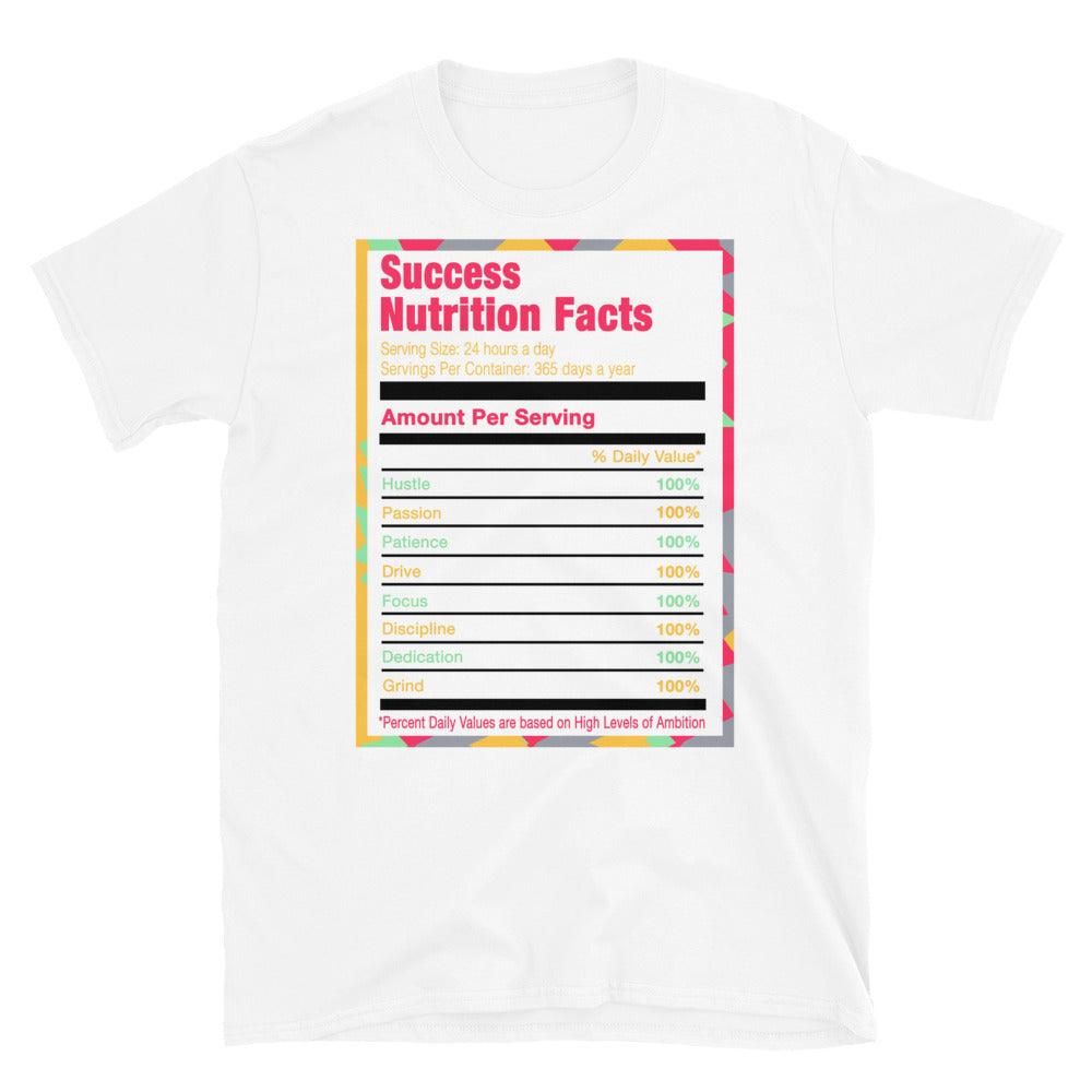 White Success Nutrition Facts Shirt AJ 6 Hare photo