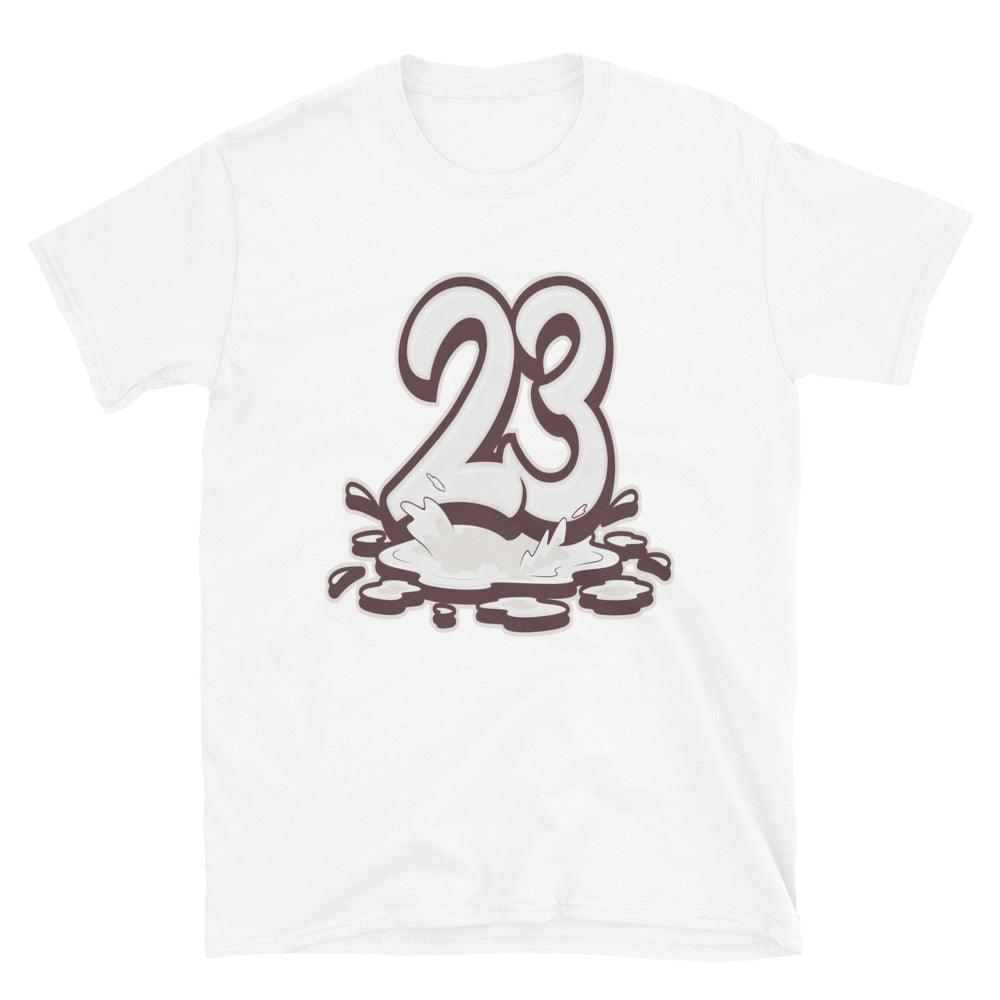 White 23 Melting Shirt AJ 1 High OG A Ma Maniére photo