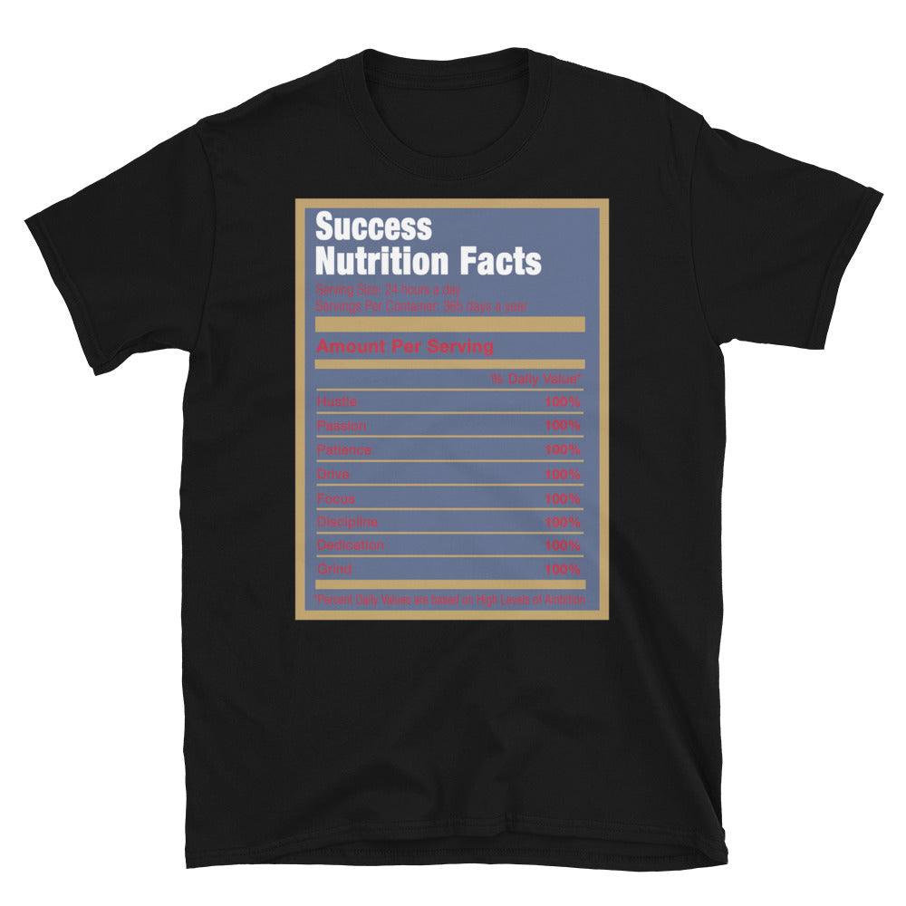 Black Success Nutrition Shirt Foamposite Pro Blue Void University Red photo