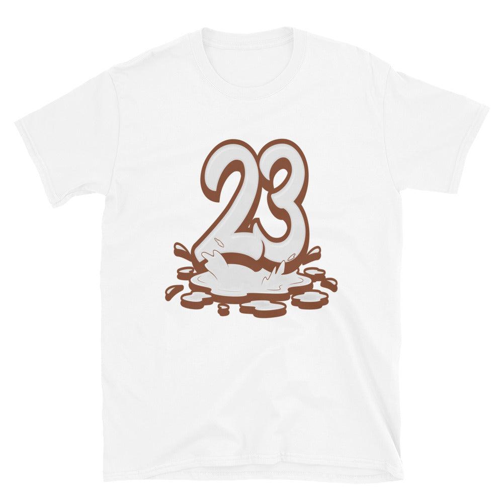 White 23 Melting Shirt Nike Air Force 1 Low Pecan photo