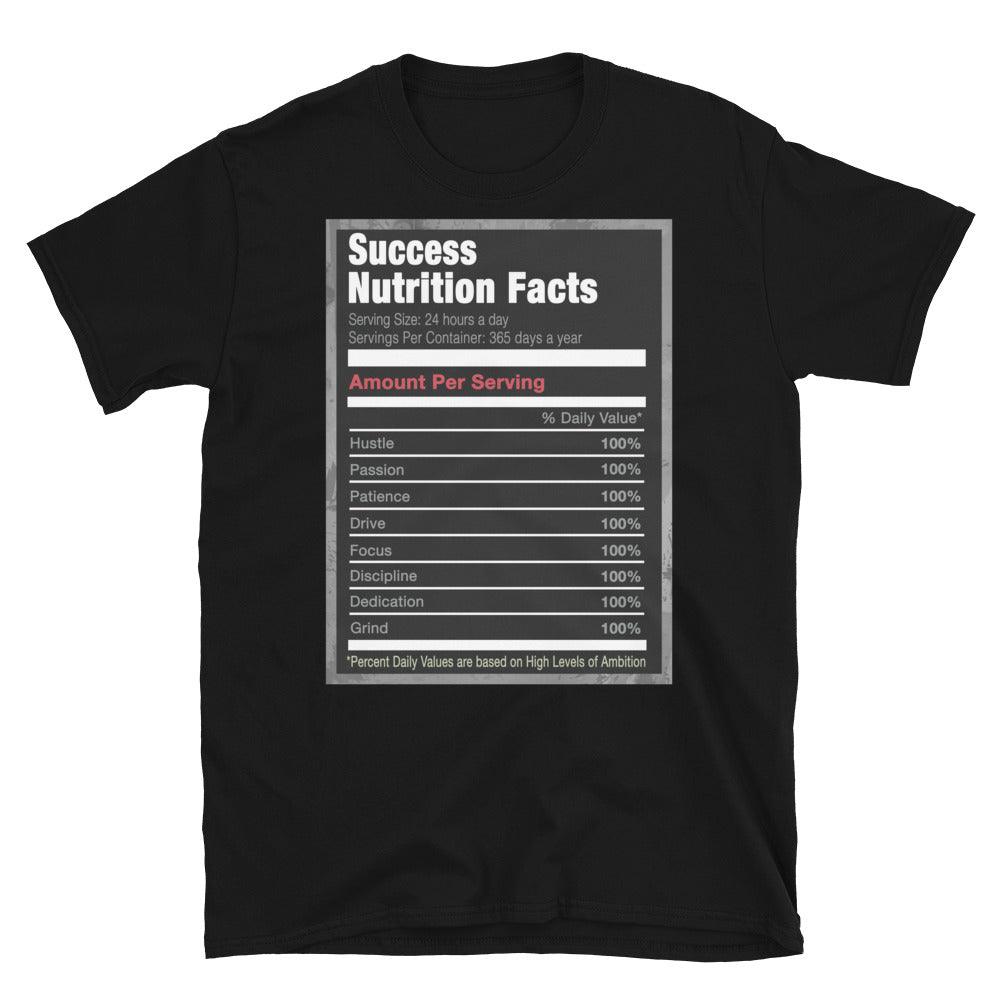 Black Success Nutrition Facts Shirt Air Vapormax Mashup photo