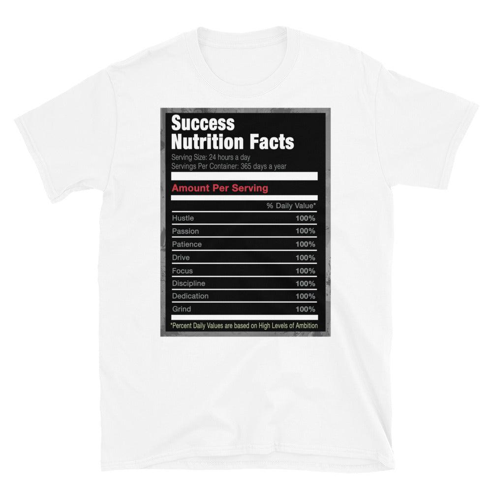 White Success Nutrition Facts Shirt Air Vapormax Mashup photo