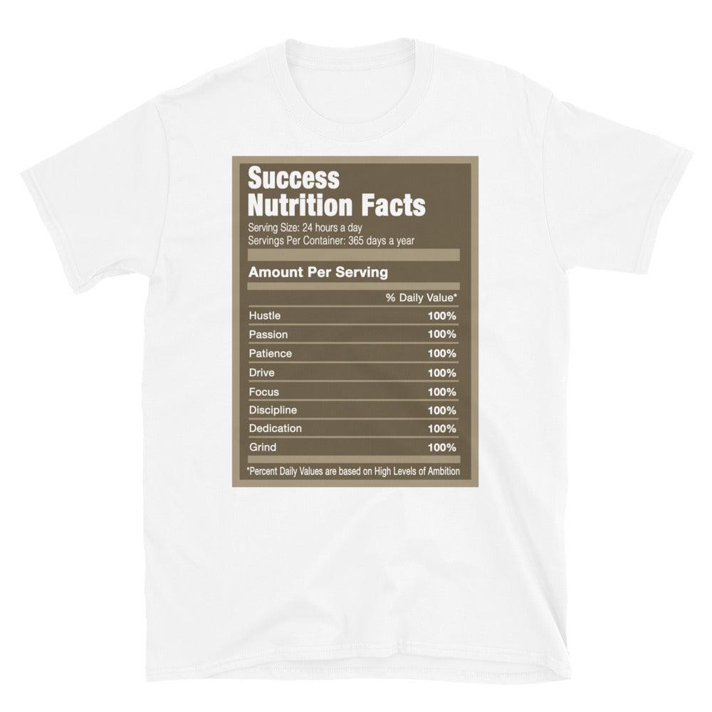 White Success Nutrition Shirt Nike Dunk Low Judge Grey photo