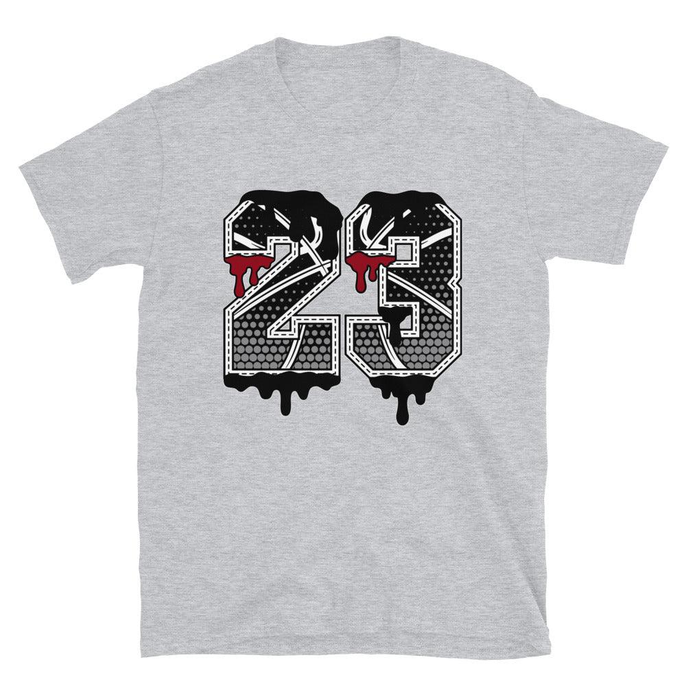 Number 23 Ball Shirt Air Jordan 9 Particle Grey photo