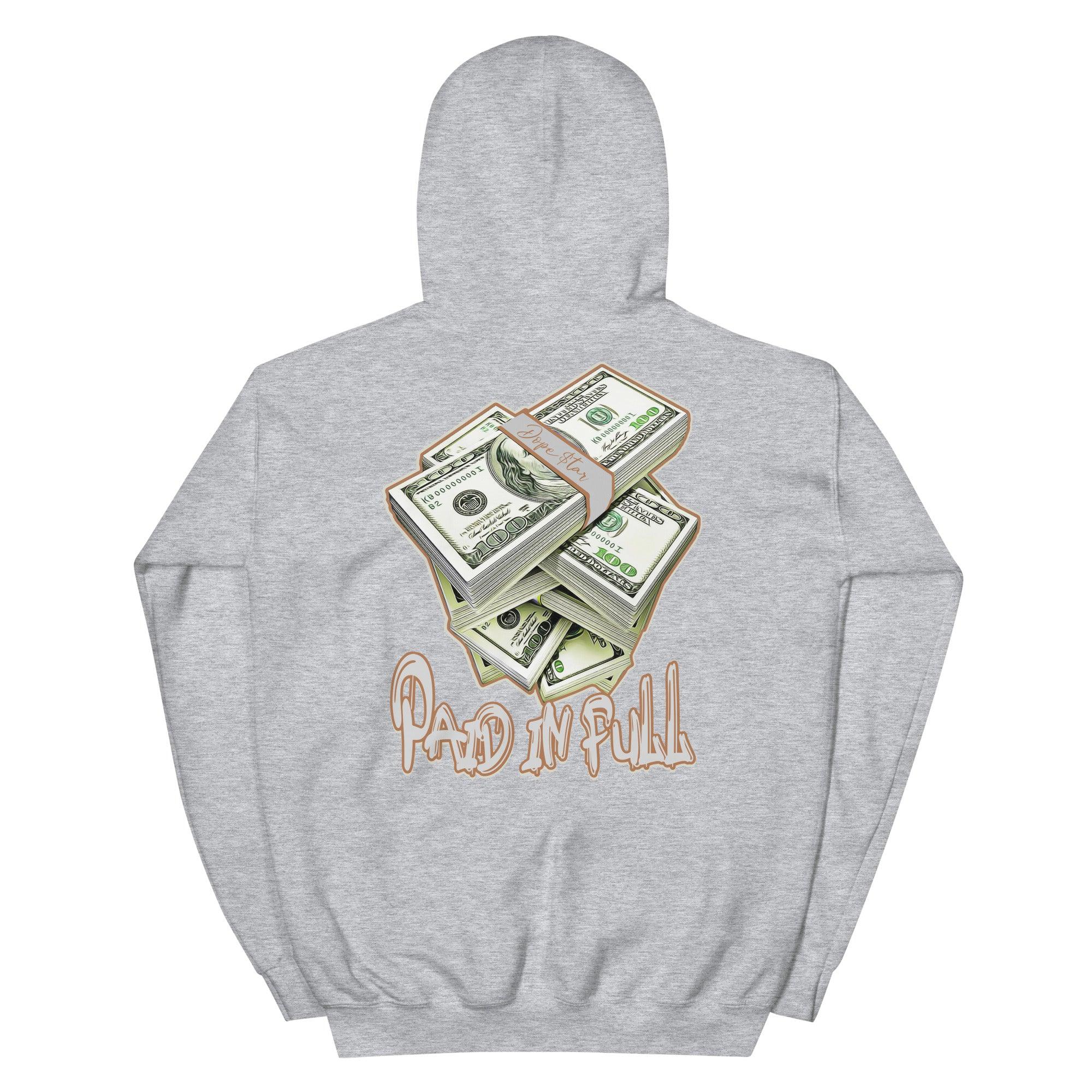 Gray Paid In Full Hoodie Air Max 1 x Patta photo