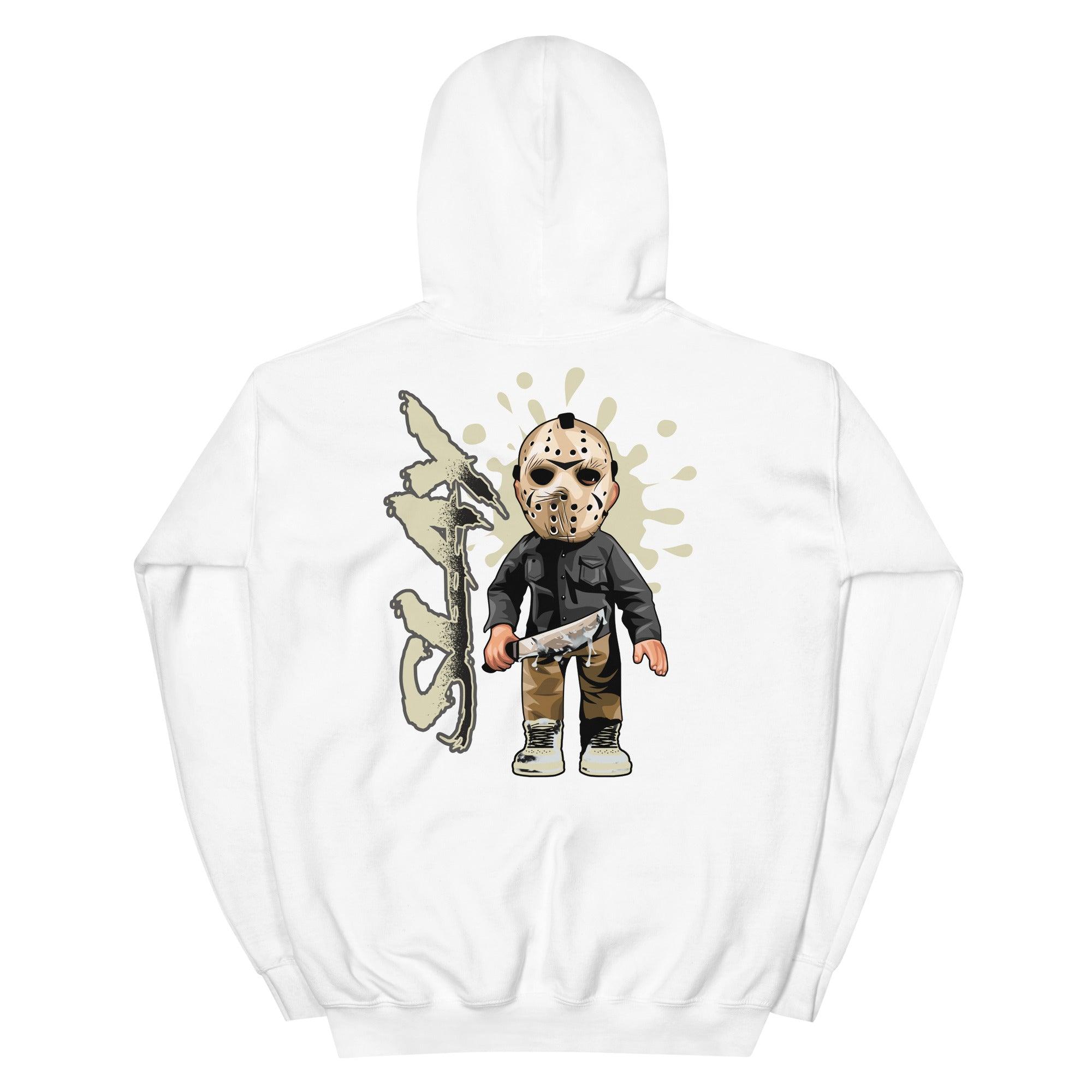 White Slay Hoodie Dunk High 1985 Black Acid Wash photo