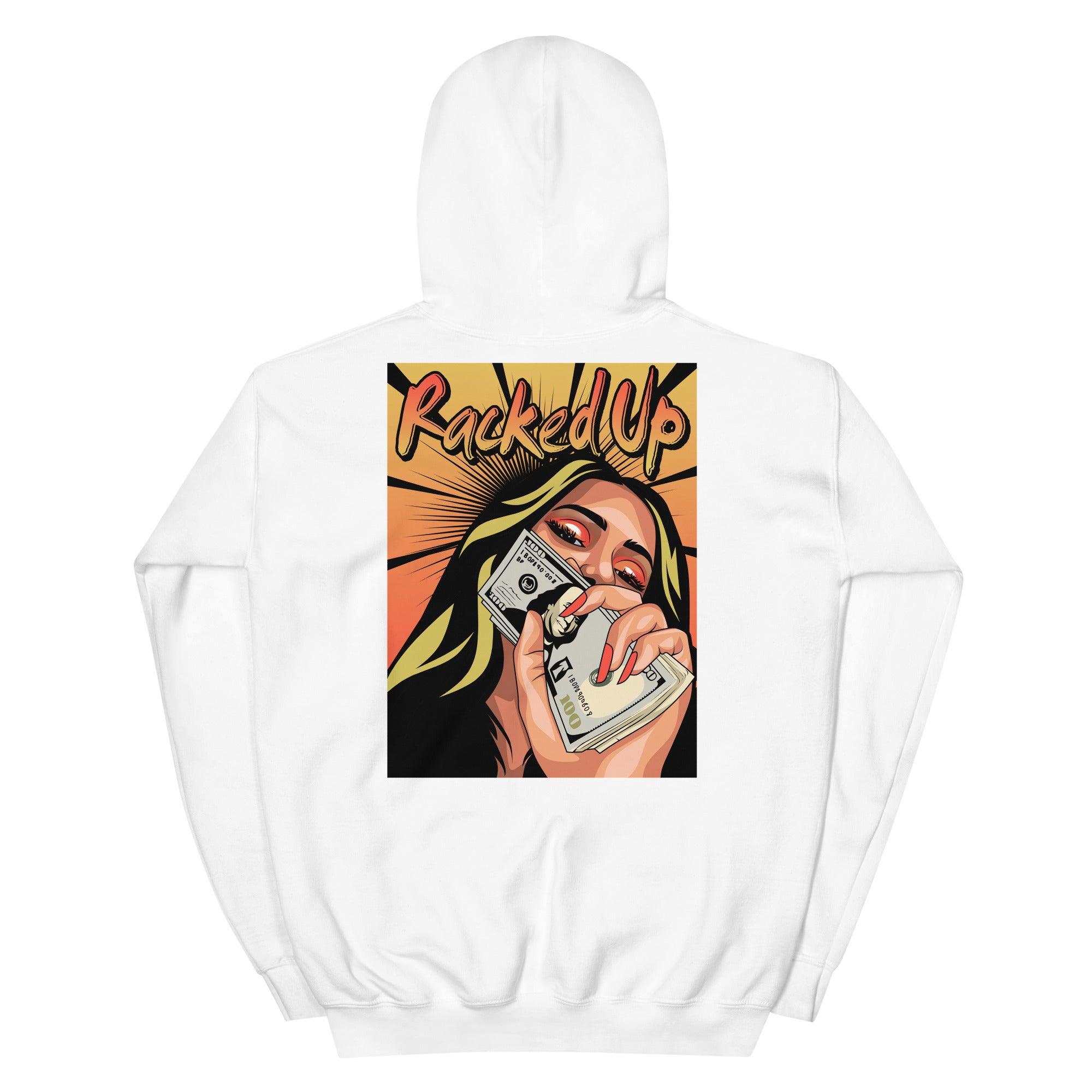 White Racked Up Hoodie Nike Air VaporMax Plus Fresh photo