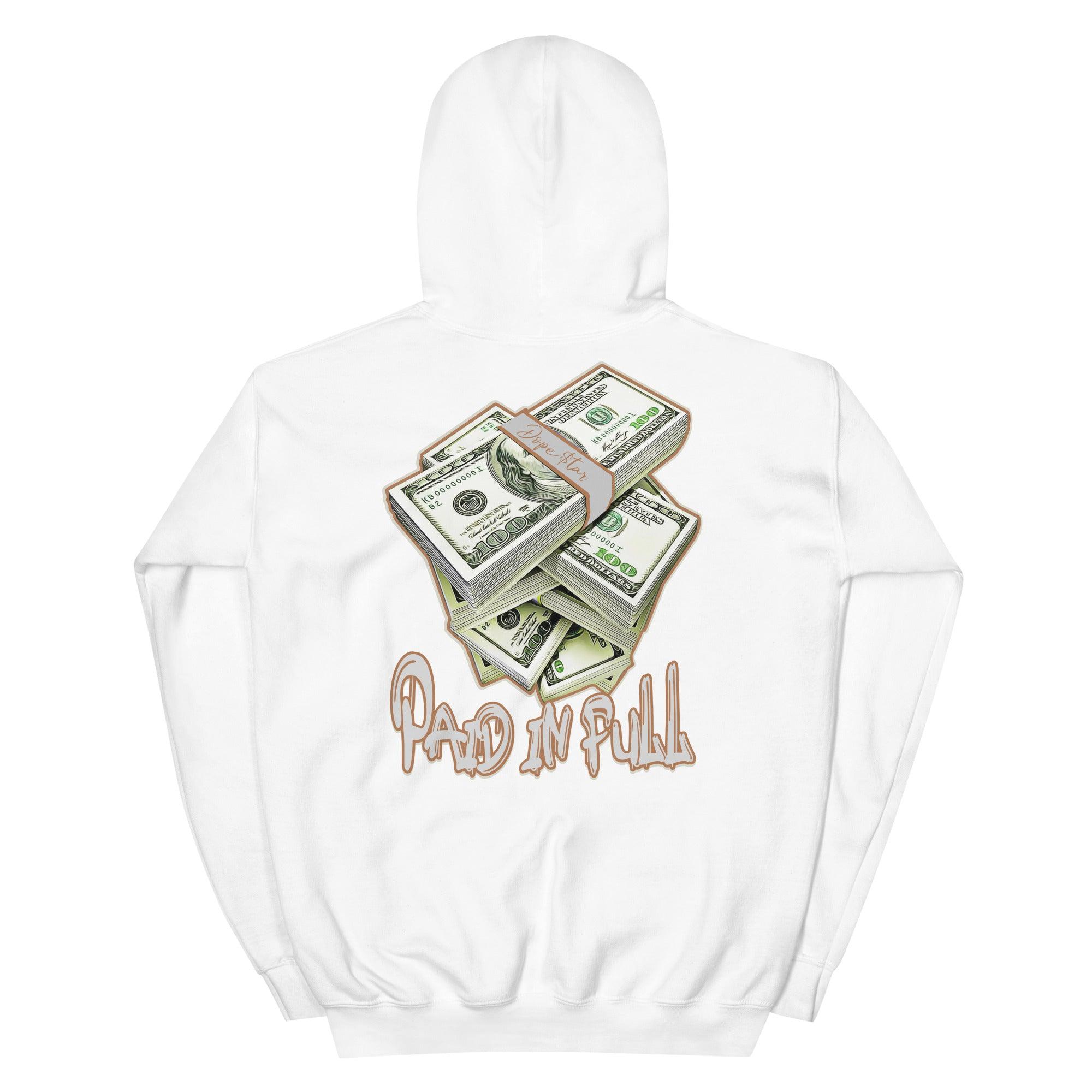 White Paid In Full Hoodie Air Max 1 x Patta photo
