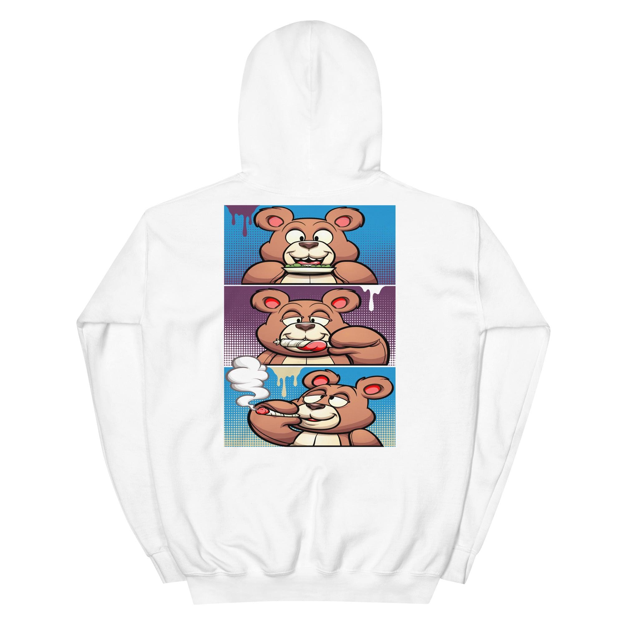 White Roll It Hoodie Nike Dunk Low Undefeated 5 On It Dunk vs AF1 photo