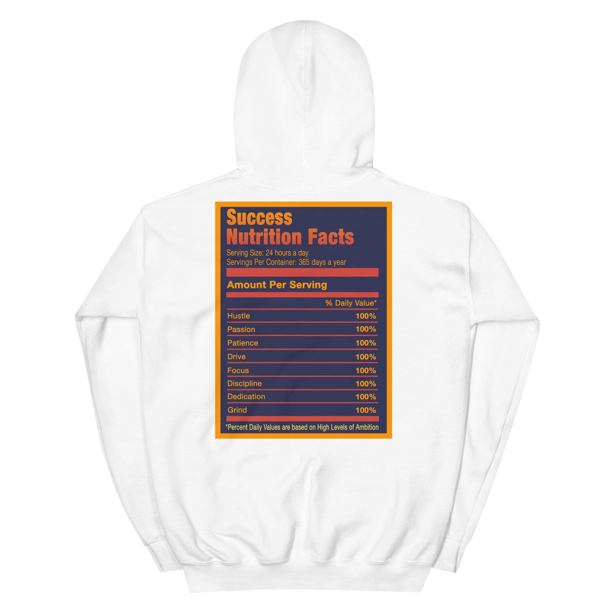White Success Nutrition Hoodie Nike Air Foamposite One Blud Void Rugged Orange photo