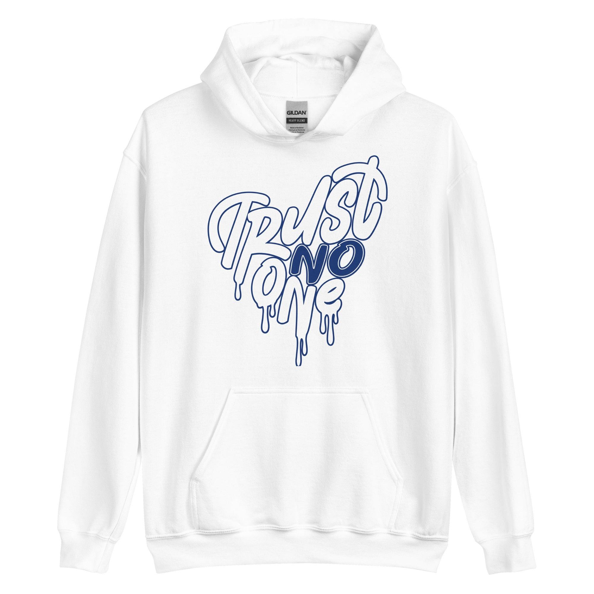 White Trust No One Hoodie Nike Air Ship A Ma Maniere Game Royal photo