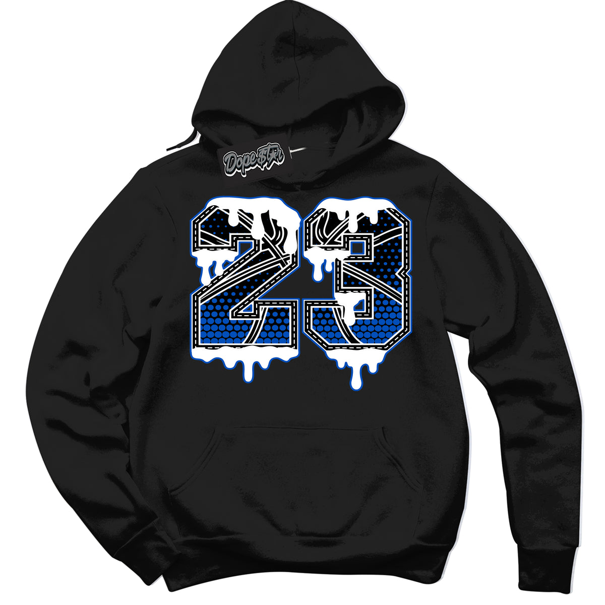 Dunk Low Astronomy Blue '23 Ball' Hoodie – Black Streetwear Sweatshirt | Sneaker Matching Hoodie for Dunk Low Astronomy Blue | Men's & Women's Streetwear Outfit by Sneaker Shirts Outlet.